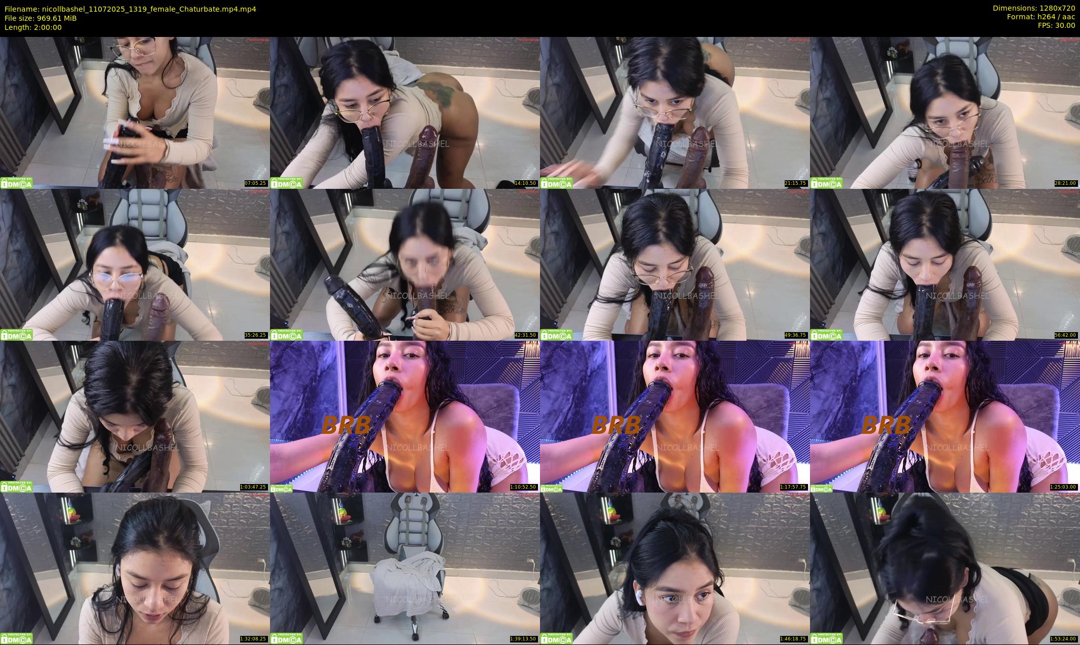 nicollbashel — 120 minute Chaturbate female cam show recording, 720p, Jul 11, 2025