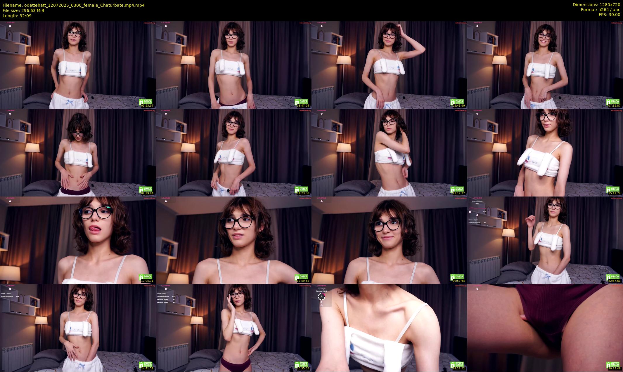 odettehatt — 33 minute Chaturbate female cam show recording, 720p, Jul 12, 2025