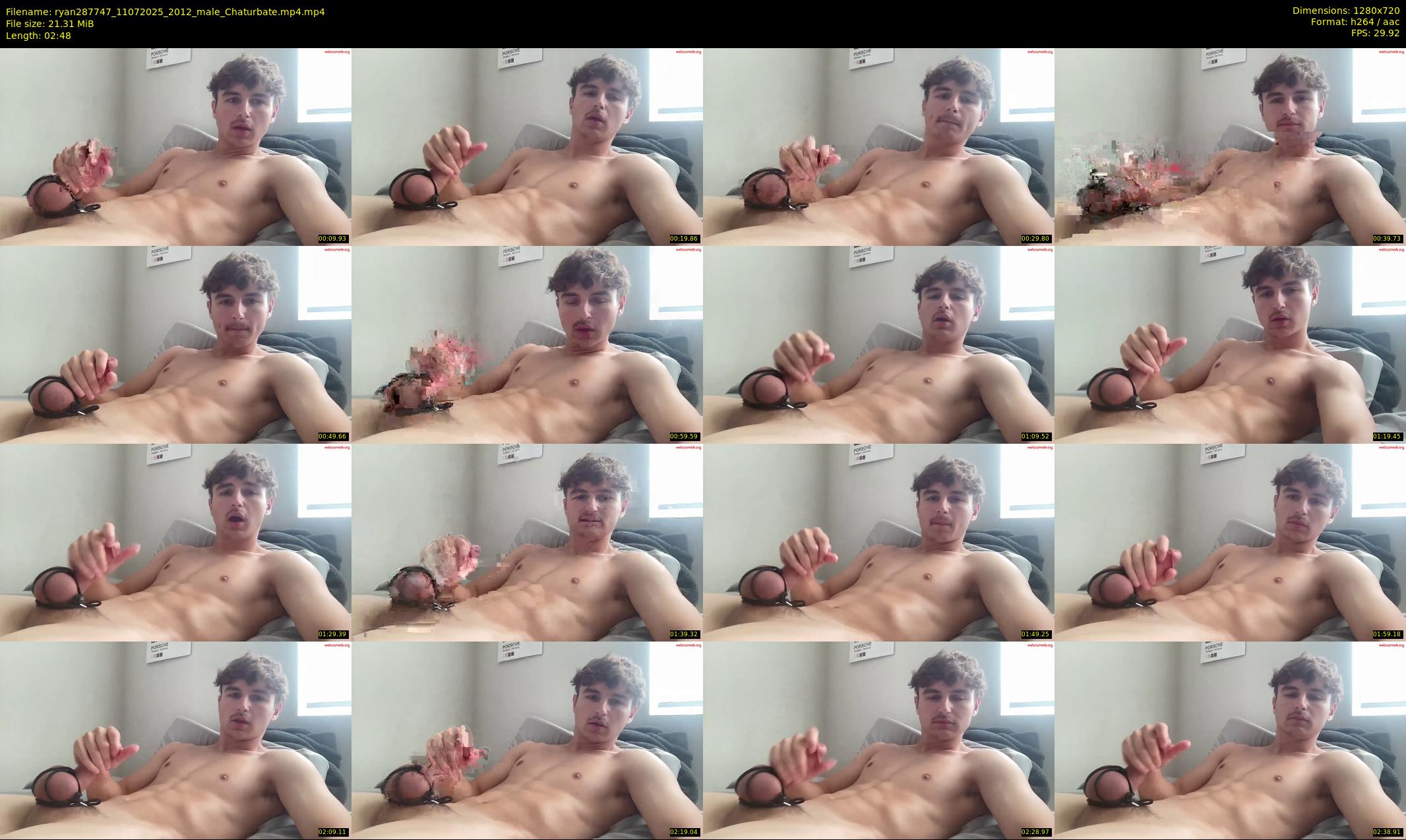 ryan287747 — 3 minute Chaturbate male cam show recording, 720p, Jul 11, 2025