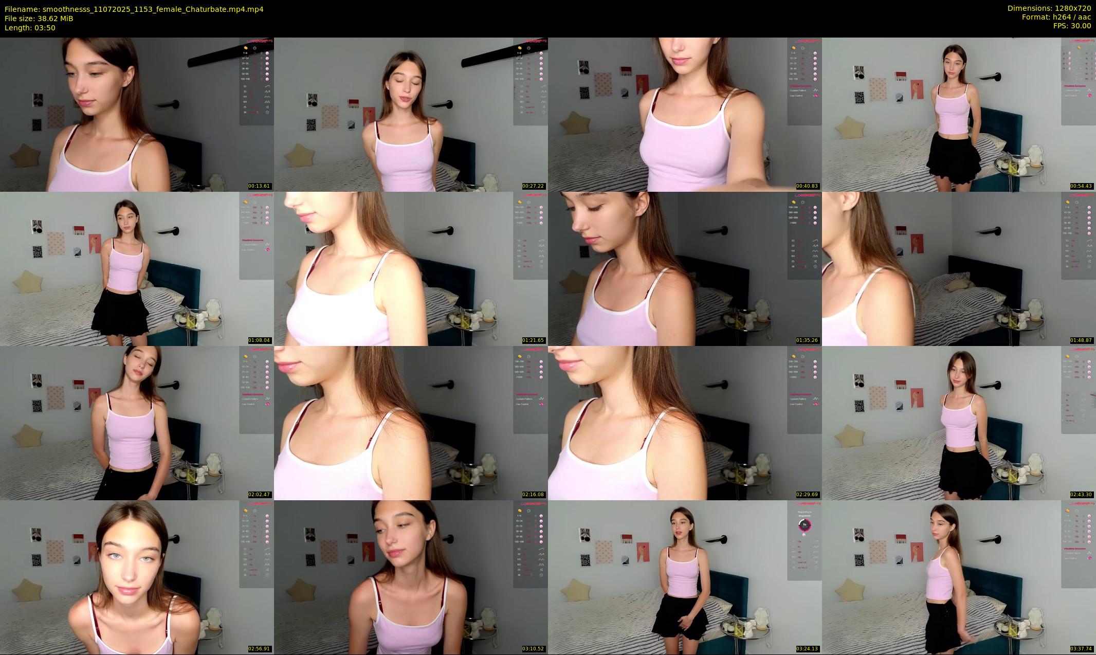 smoothnesss — 4 minute Chaturbate female cam show recording, 720p, Jul 11, 2025