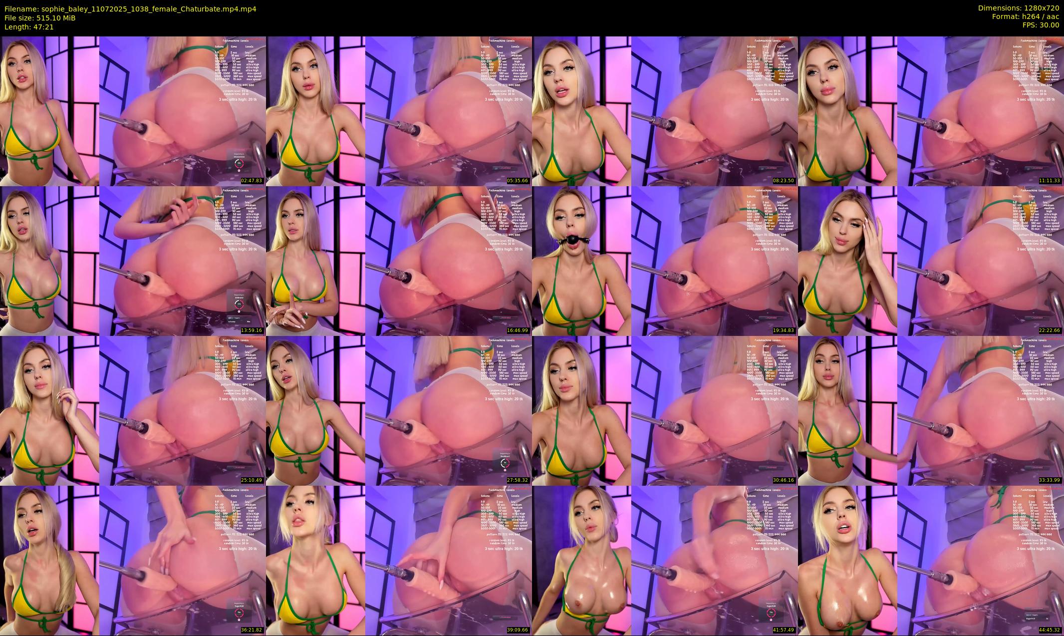 sophie_baley — 48 minute Chaturbate female cam show recording, 720p, Jul 11, 2025