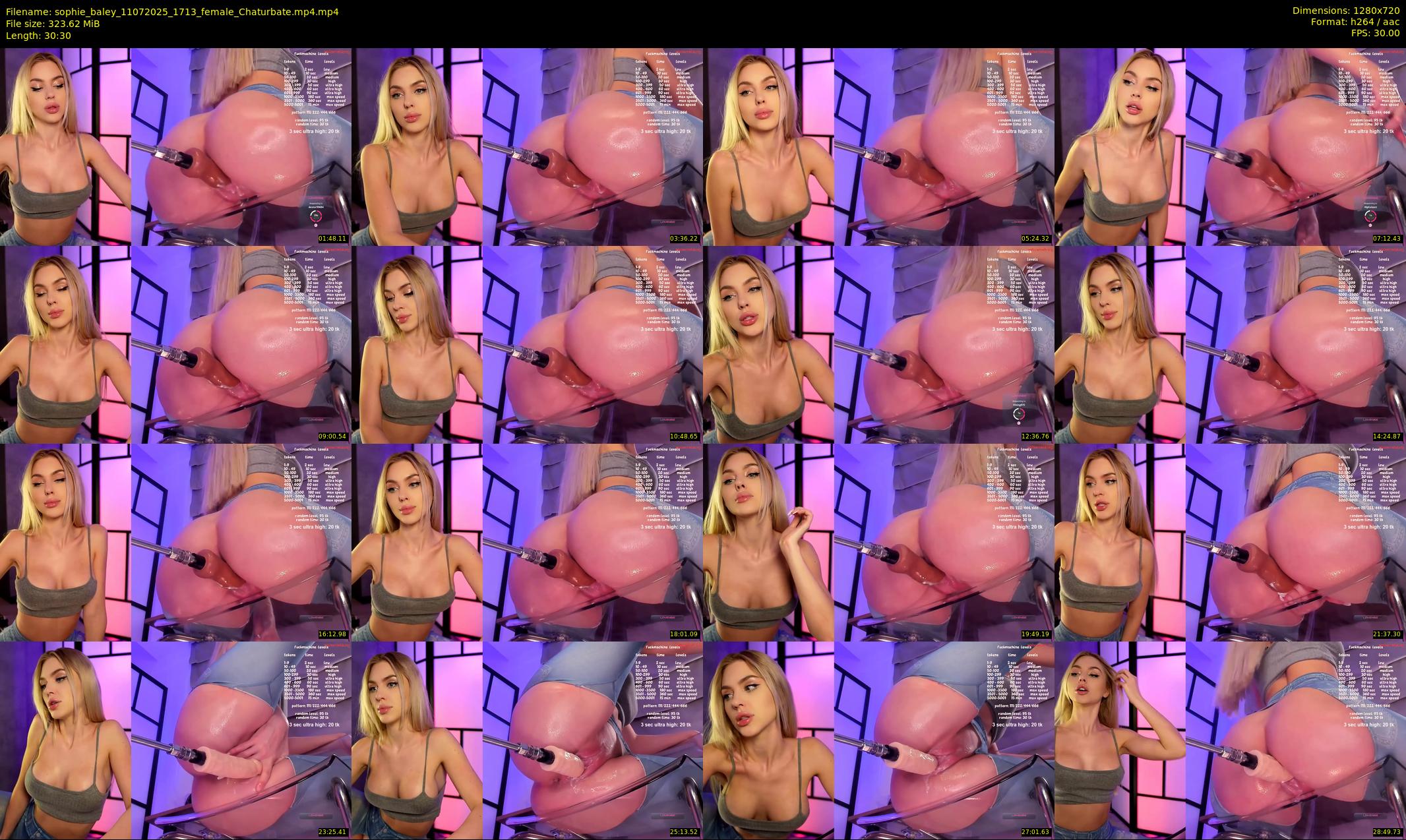 sophie_baley — 31 minute Chaturbate female cam show recording, 720p, Jul 11, 2025