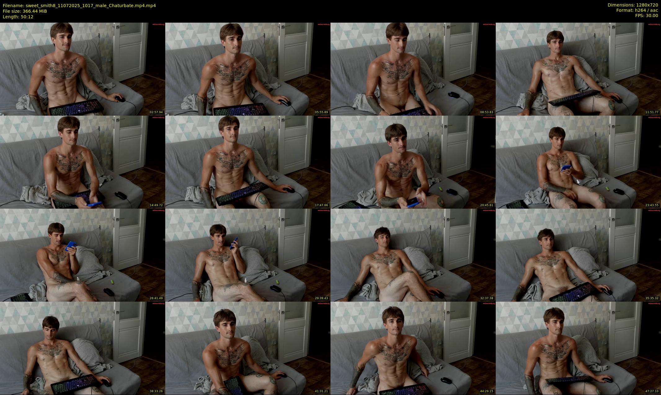 sweet_smith8 — 51 minute Chaturbate male cam show recording, 720p, Jul 11, 2025