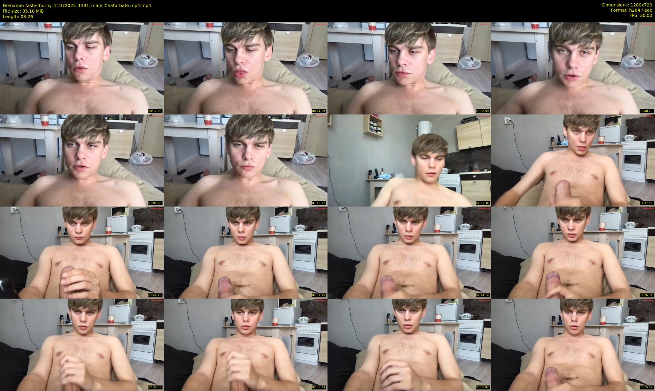 tasteithorny — 4 minute Chaturbate male cam show recording, 720p, Jul 11, 2025
