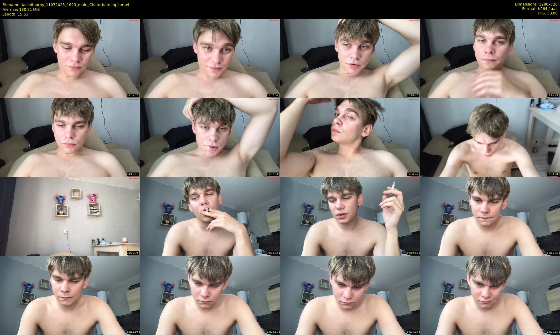 tasteithorny — 16 minute Chaturbate male cam show recording, 720p, Jul 11, 2025