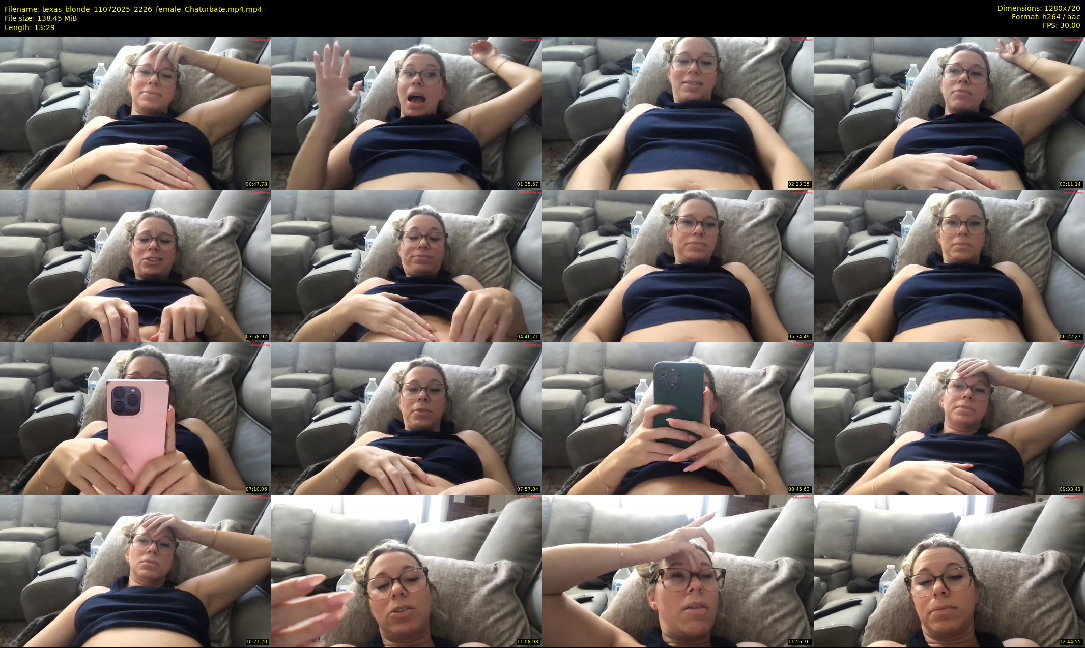 texas_blonde — 14 minute Chaturbate female cam show recording, 720p, Jul 11, 2025