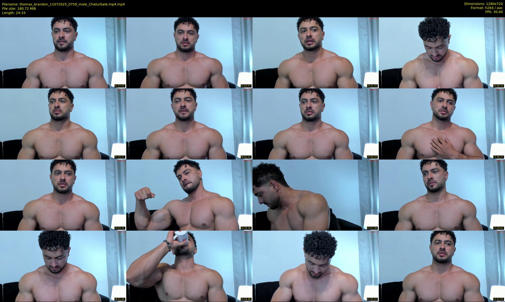 thomas_brandon — 25 minute Chaturbate male cam show recording, 720p, Jul 11, 2025