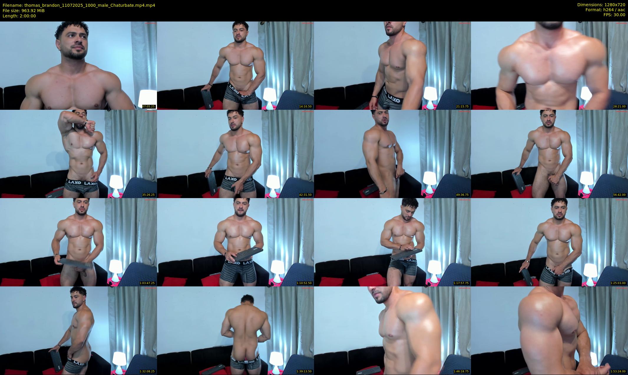 thomas_brandon — 120 minute Chaturbate male cam show recording, 720p, Jul 11, 2025