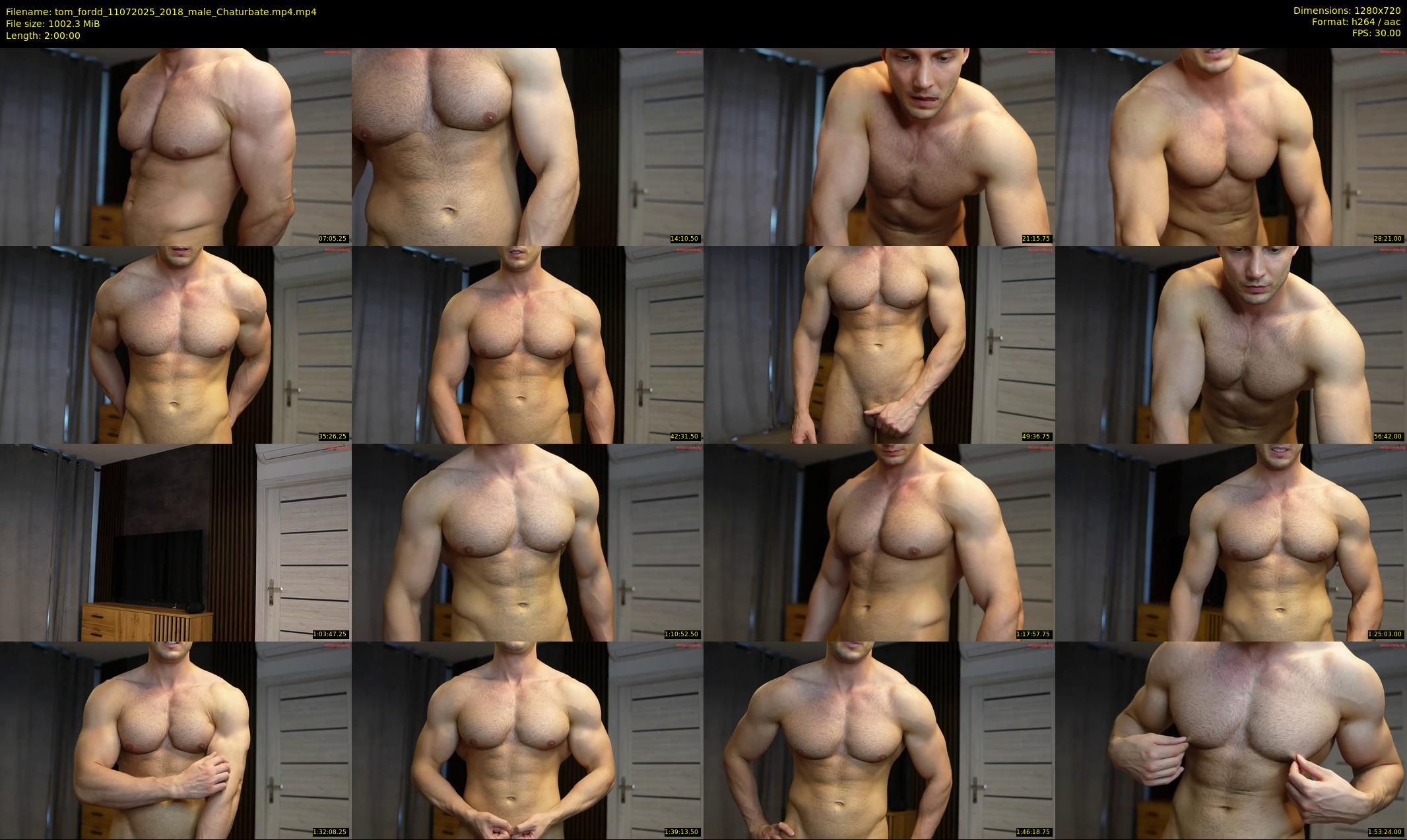tom_fordd — 120 minute Chaturbate male cam show recording, 720p, Jul 11, 2025