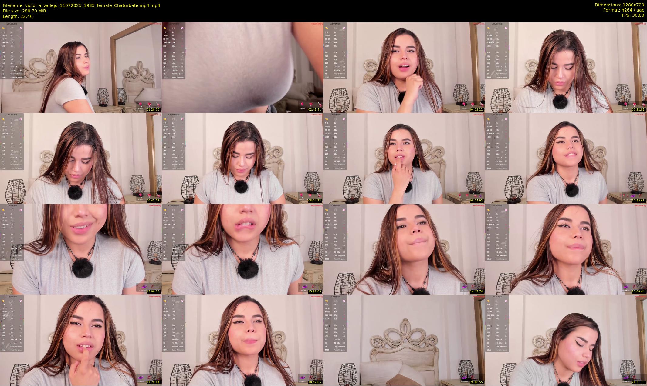 victoria_vallejo — 23 minute Chaturbate female cam show recording, 720p, Jul 11, 2025