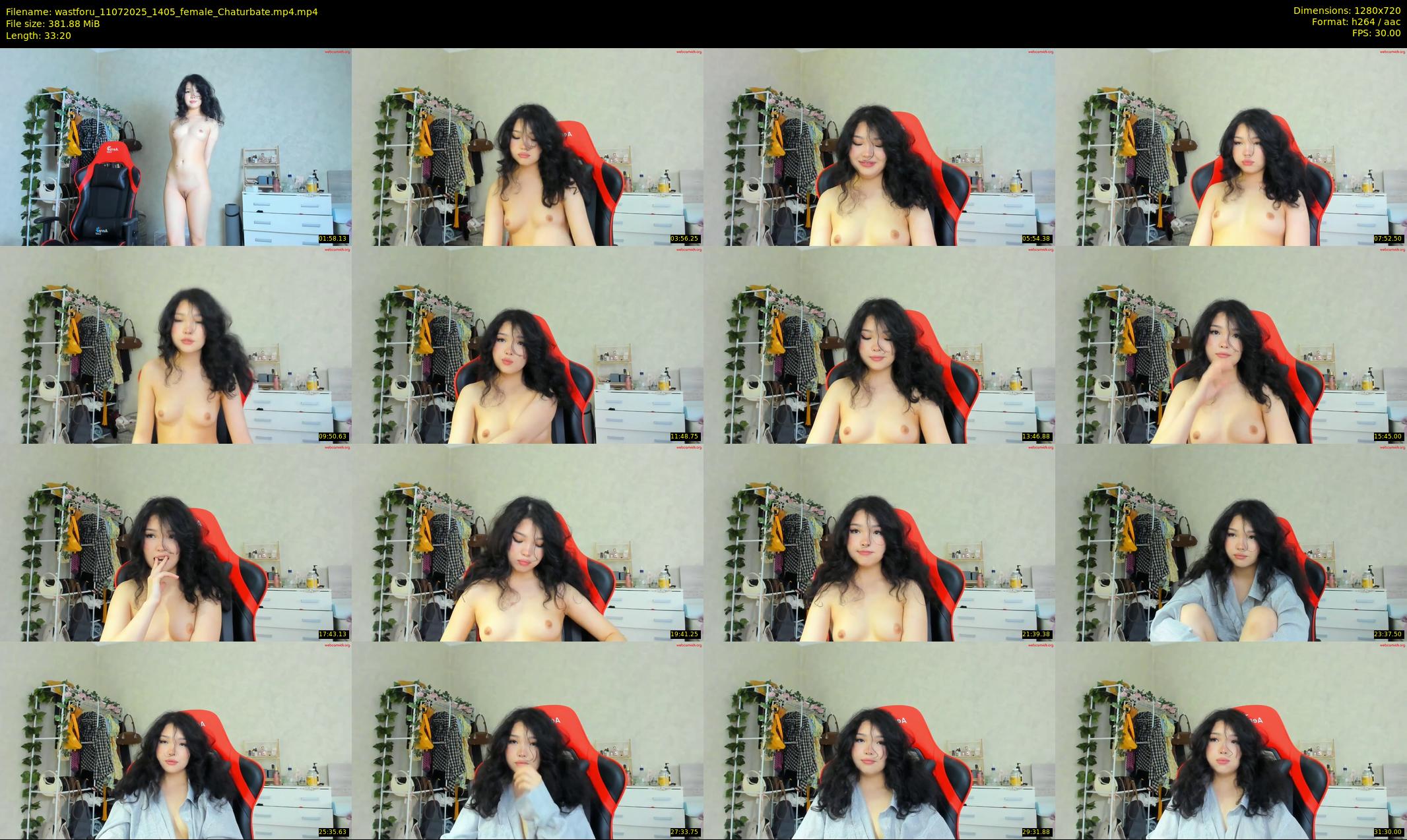 wastforu — 34 minute Chaturbate female cam show recording, 720p, Jul 11, 2025