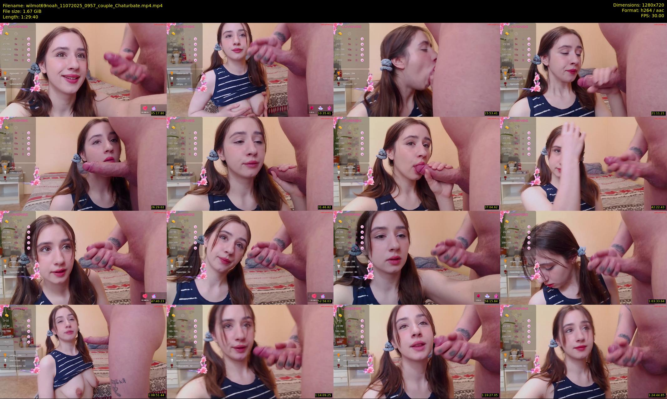 wilmot69noah — 90 minute Chaturbate couple cam show recording, 720p, Jul 11, 2025