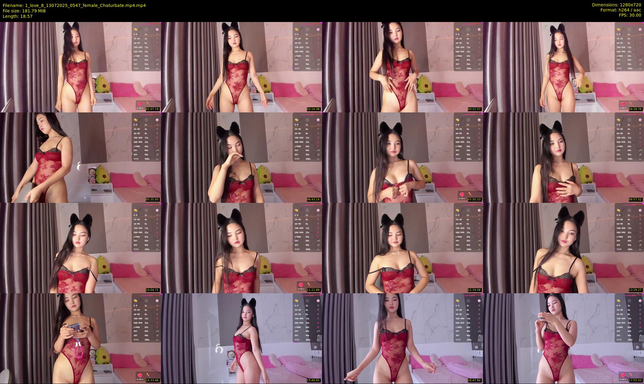 1_love_8 — 19 minute Chaturbate female cam show recording, 720p, Jul 13, 2025