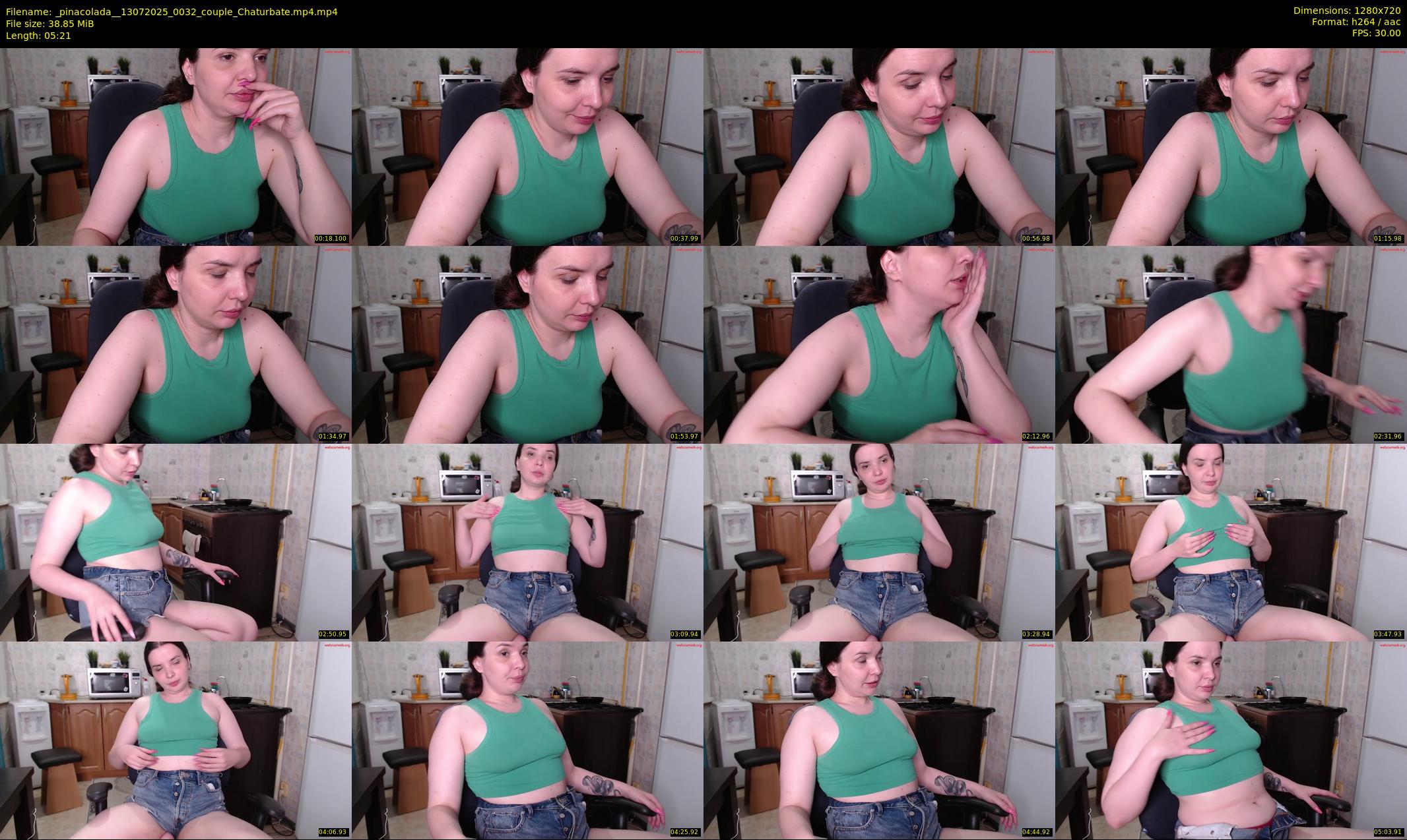 _pinacolada_ — 6 minute Chaturbate couple cam show recording, 720p, Jul 13, 2025