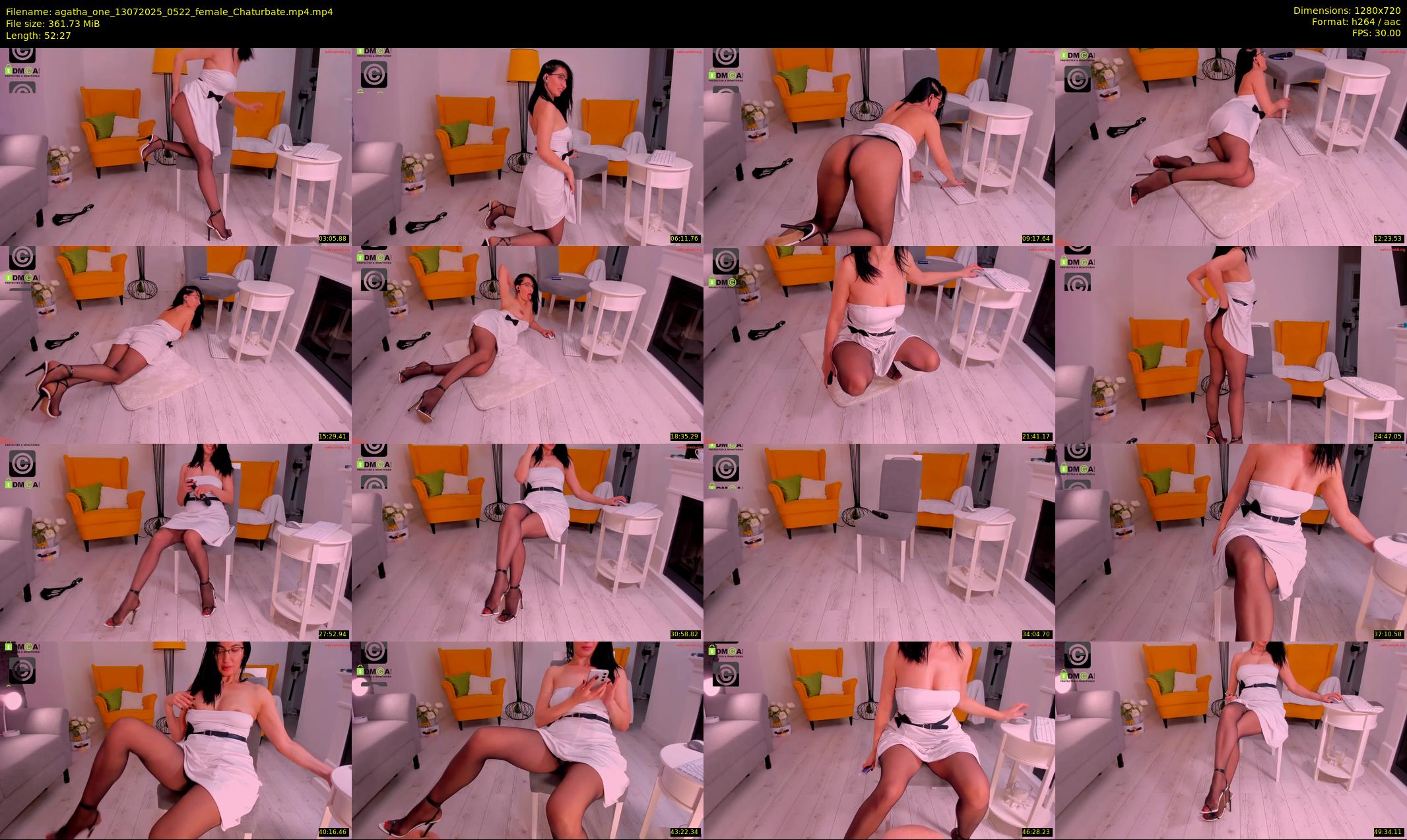 agatha_one — 53 minute Chaturbate female cam show recording, 720p, Jul 13, 2025