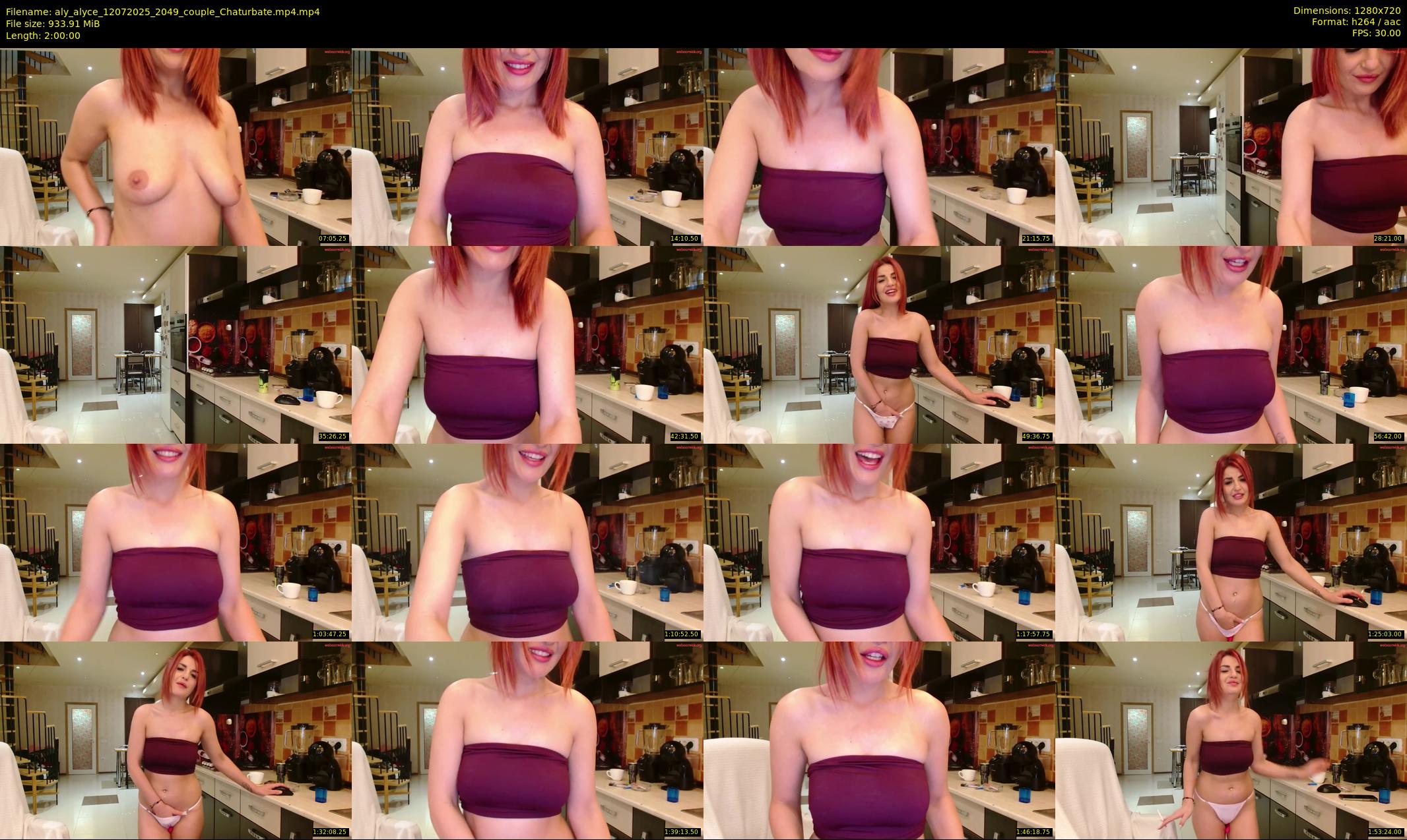 aly_alyce — 120 minute Chaturbate female cam show recording, 720p, Jul 12, 2025