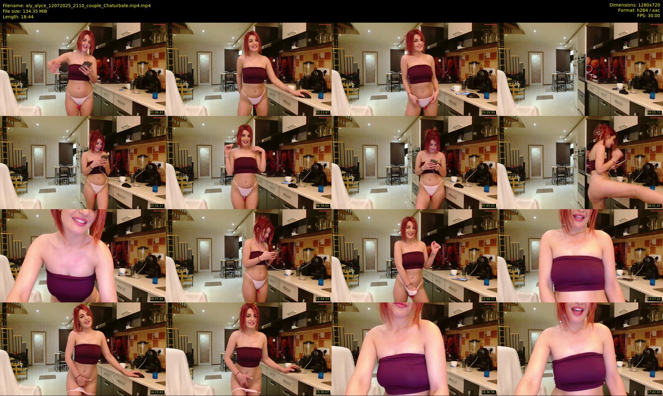 aly_alyce — 19 minute Chaturbate female cam show recording, 720p, Jul 12, 2025