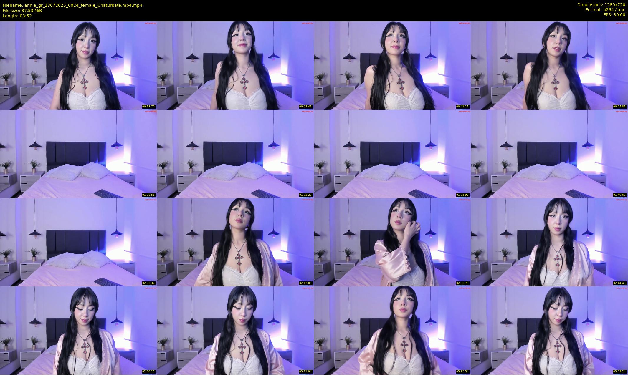annie_gr — 4 minute Chaturbate female cam show recording, 720p, Jul 13, 2025