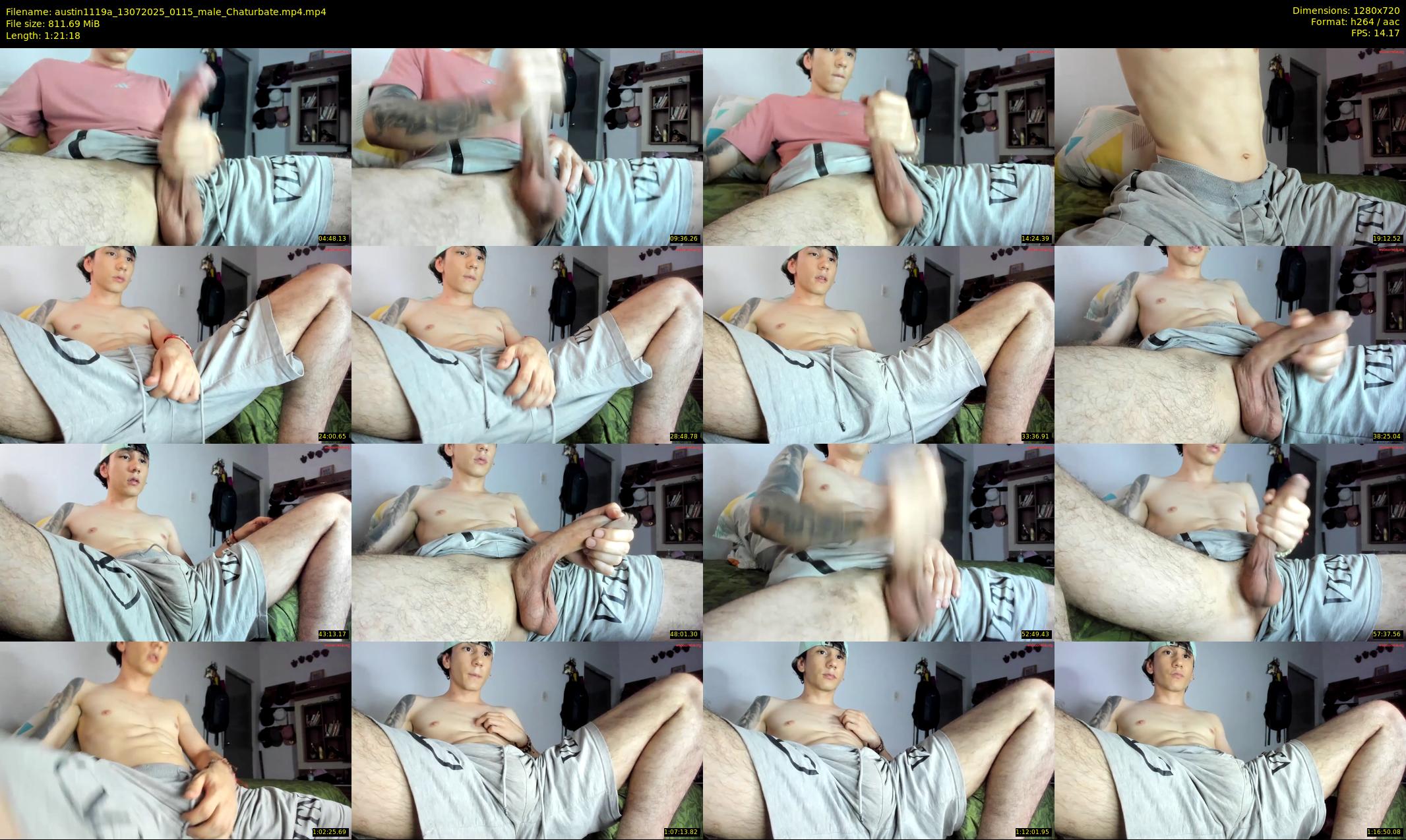 austin1119a — 82 minute Chaturbate male cam show recording, 720p, Jul 13, 2025