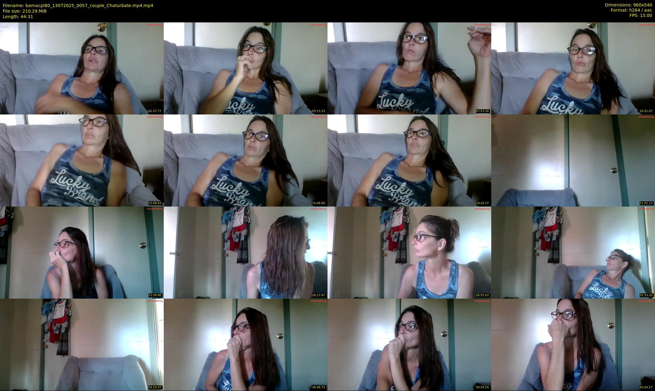 bamacpl80 — 45 minute Chaturbate couple cam show recording, 480p, Jul 13, 2025