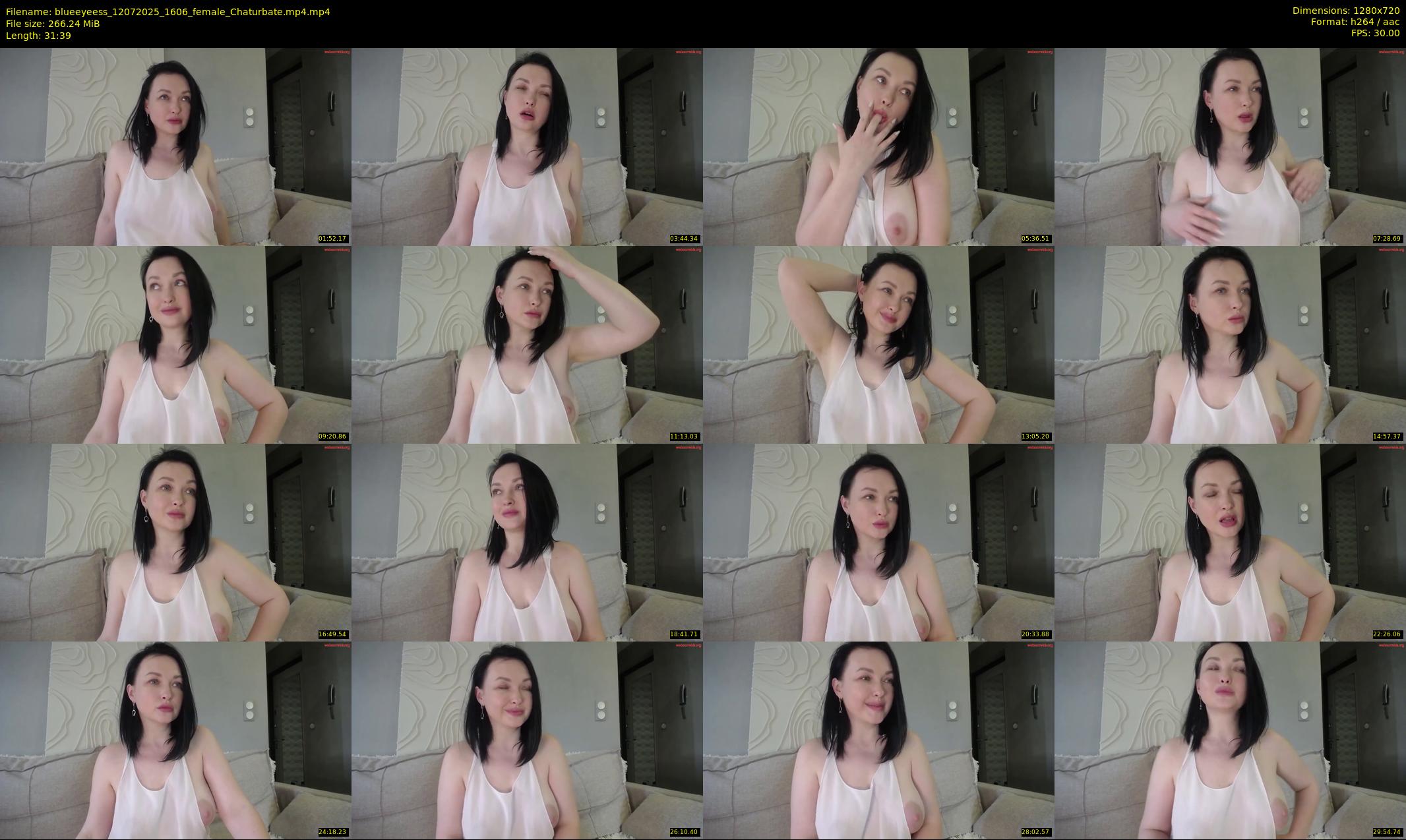 blueeyeess — 32 minute Chaturbate female cam show recording, 720p, Jul 12, 2025