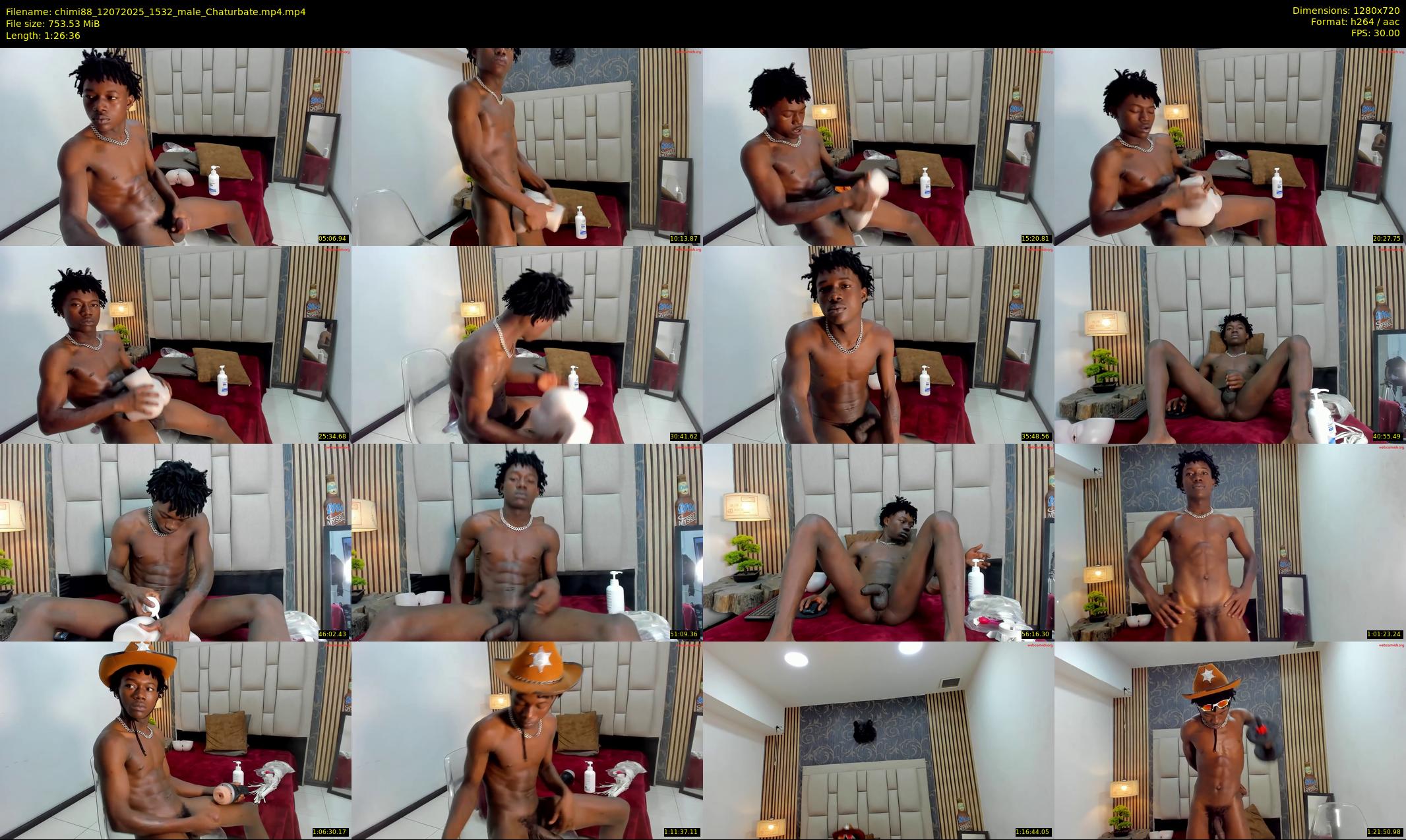 chimi88 — 87 minute Chaturbate male cam show recording, 720p, Jul 12, 2025
