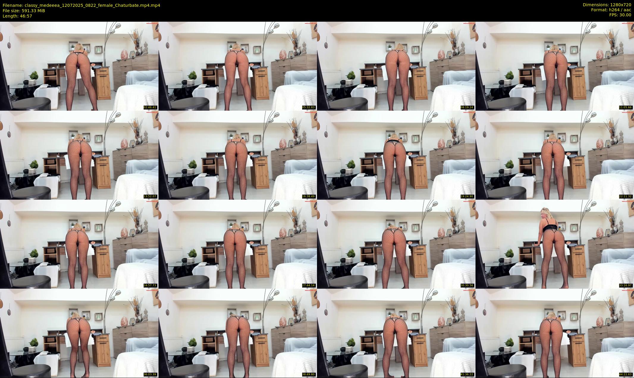 classy_medeeea — 47 minute Chaturbate female cam show recording, 720p, Jul 12, 2025