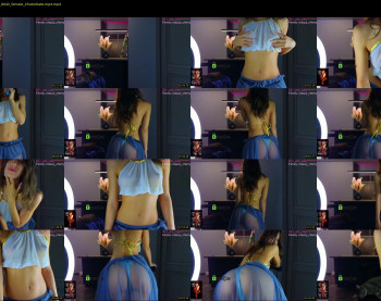 crazzy_cherry — 22 minute Chaturbate female cam show recording, 720p, Jul 13, 2025