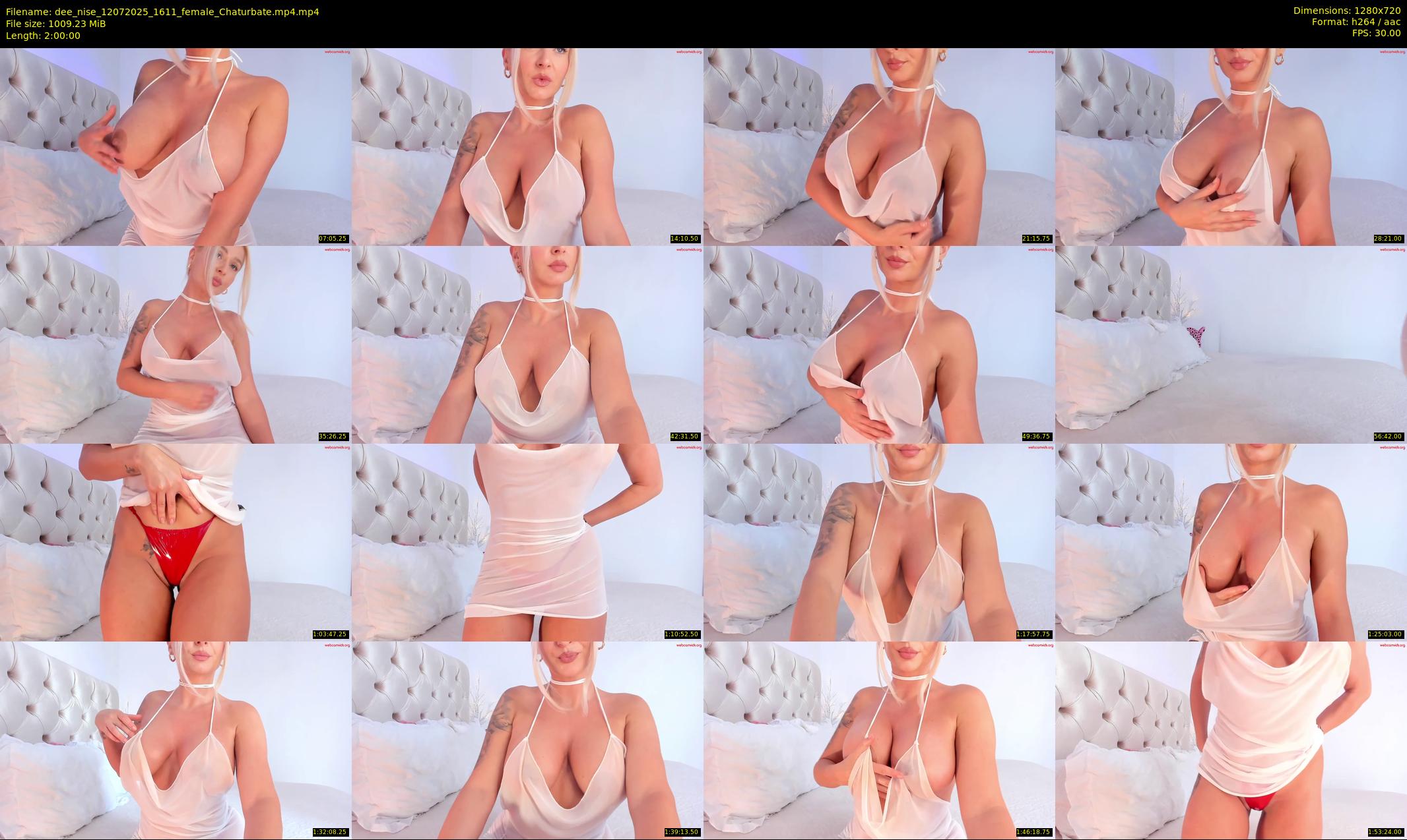 dee_nise — 120 minute Chaturbate female cam show recording, 720p, Jul 12, 2025