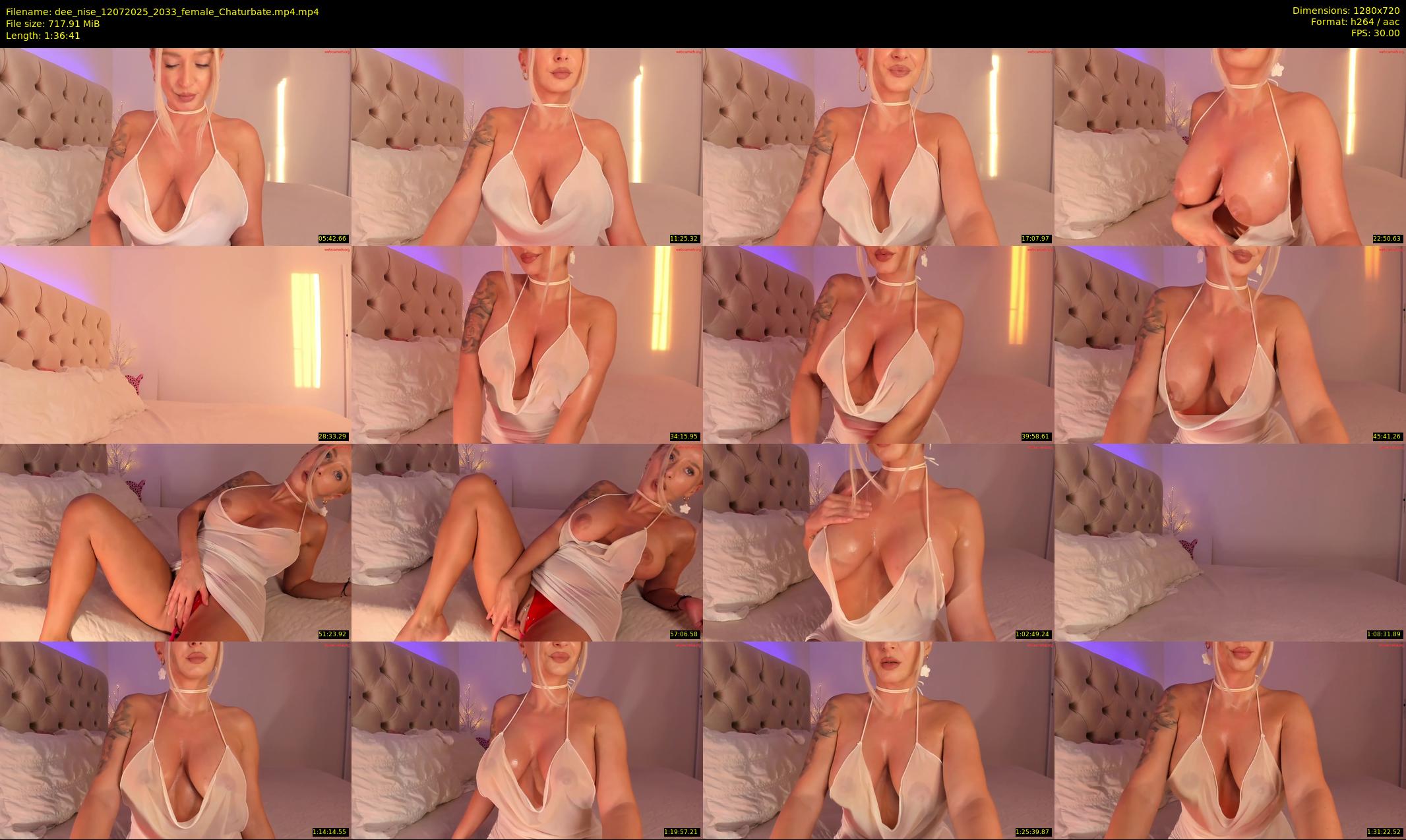 dee_nise — 97 minute Chaturbate female cam show recording, 720p, Jul 12, 2025