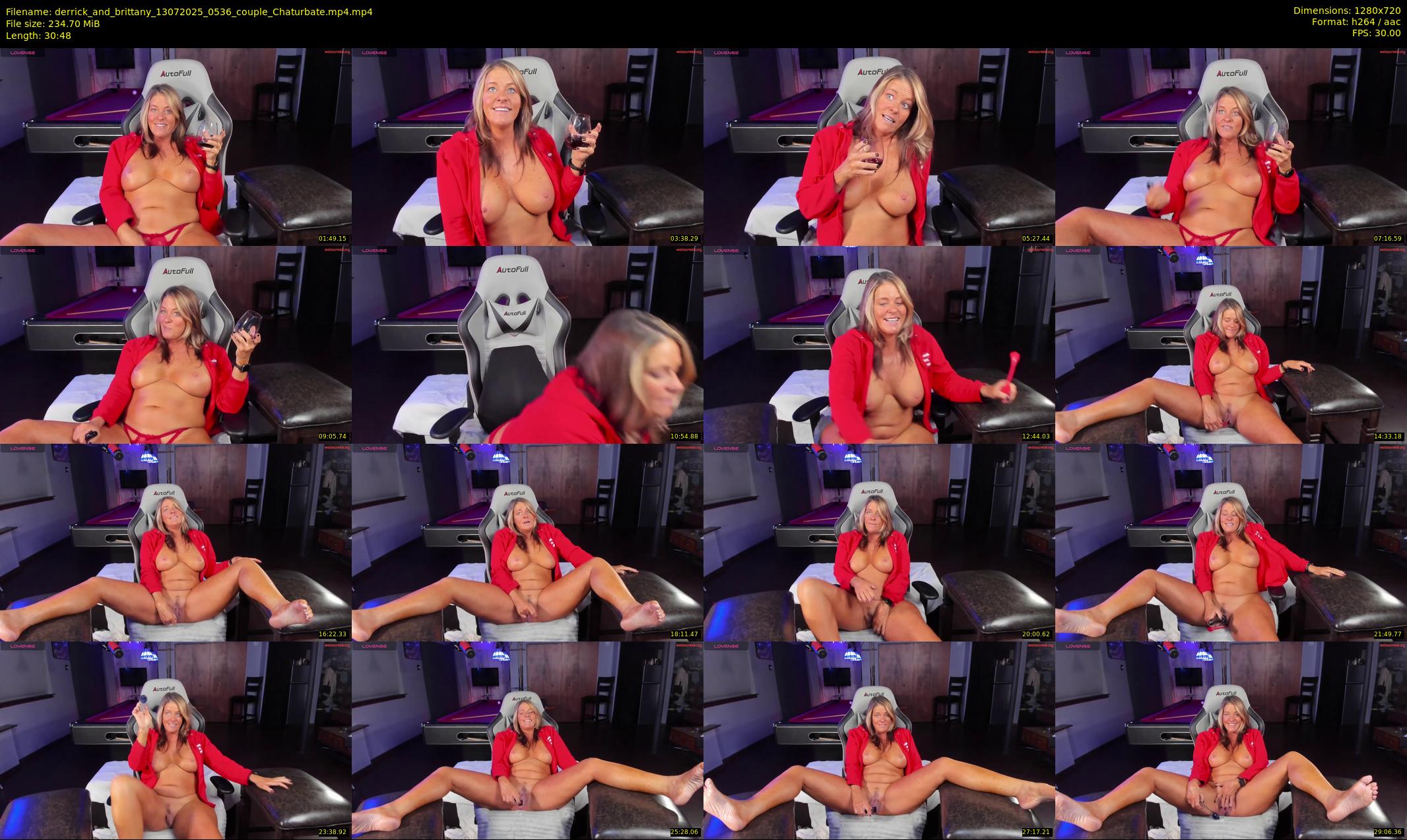 derrick_and_brittany — 31 minute Chaturbate couple cam show recording, 720p, Jul 13, 2025