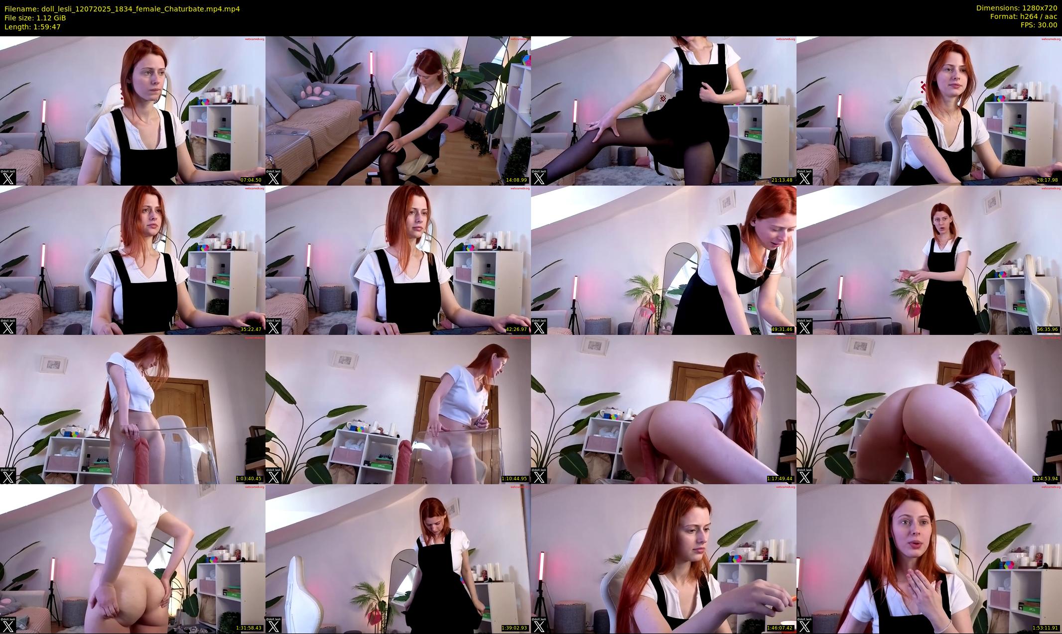 doll_lesli — 120 minute Chaturbate female cam show recording, 720p, Jul 12, 2025