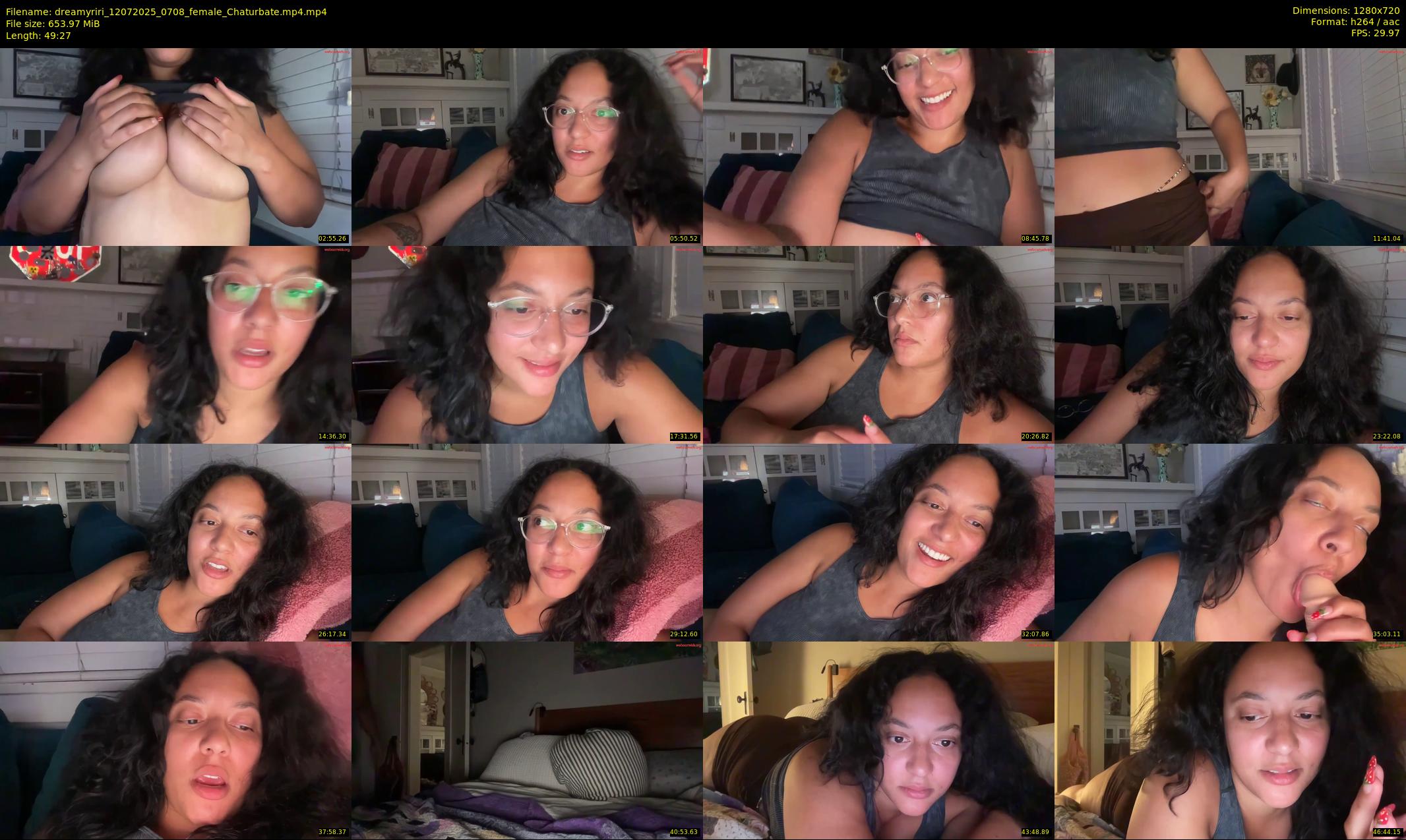 dreamyriri — 50 minute Chaturbate female cam show recording, 720p, Jul 12, 2025
