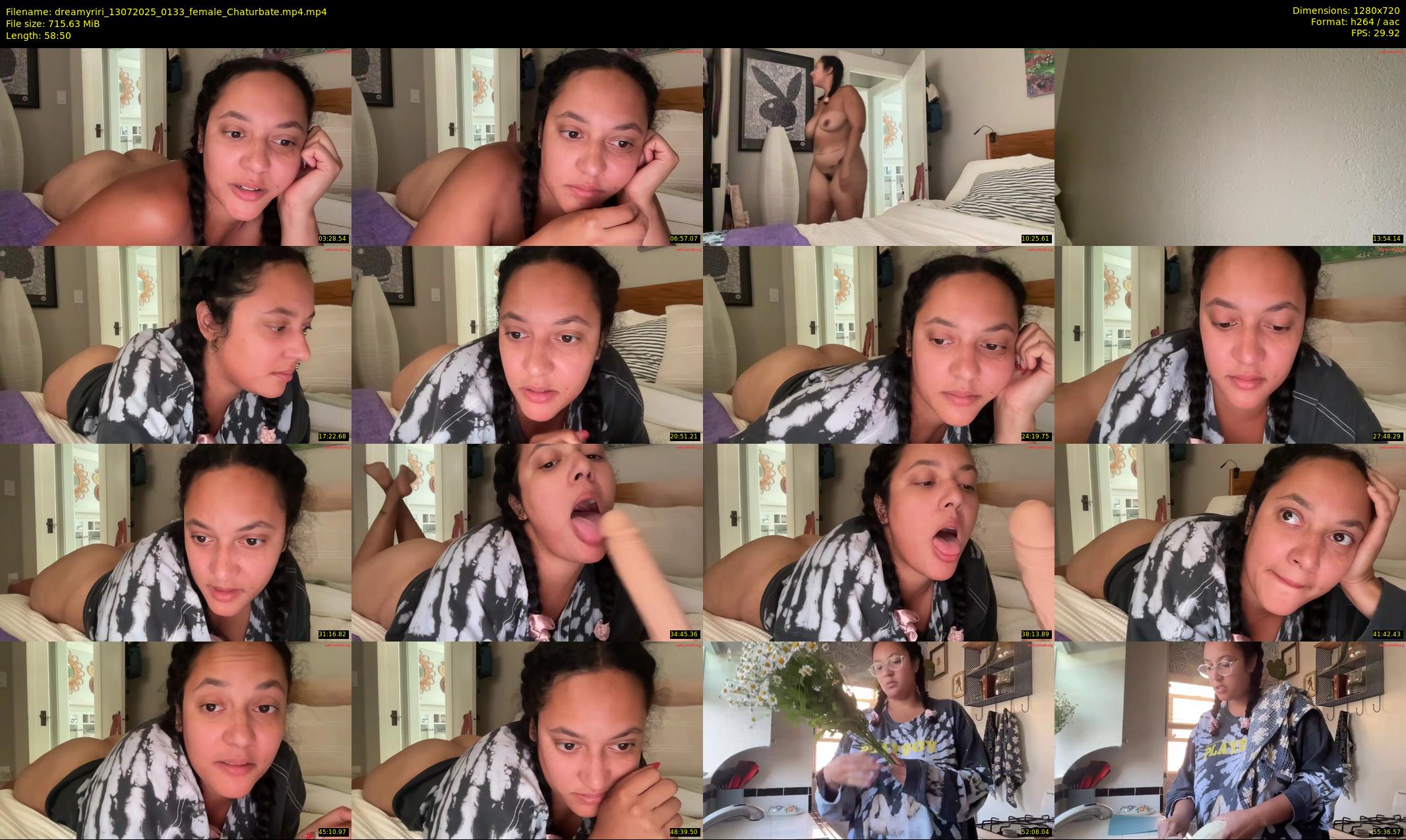dreamyriri — 59 minute Chaturbate female cam show recording, 720p, Jul 13, 2025