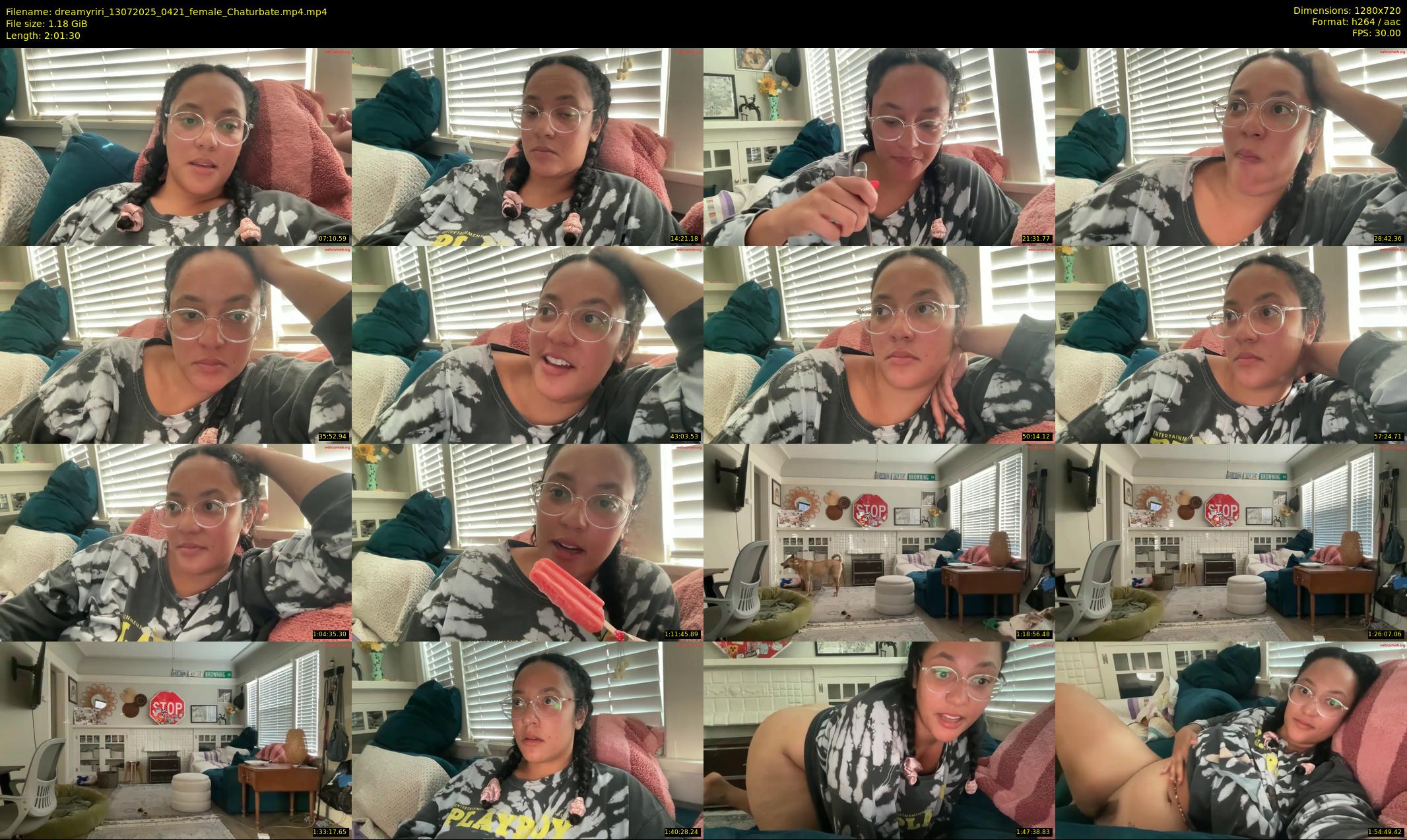dreamyriri — 122 minute Chaturbate female cam show recording, 720p, Jul 13, 2025