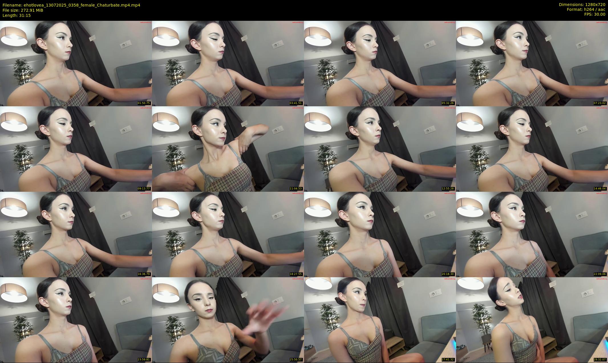 ehotlovea — 32 minute Chaturbate female cam show recording, 720p, Jul 13, 2025