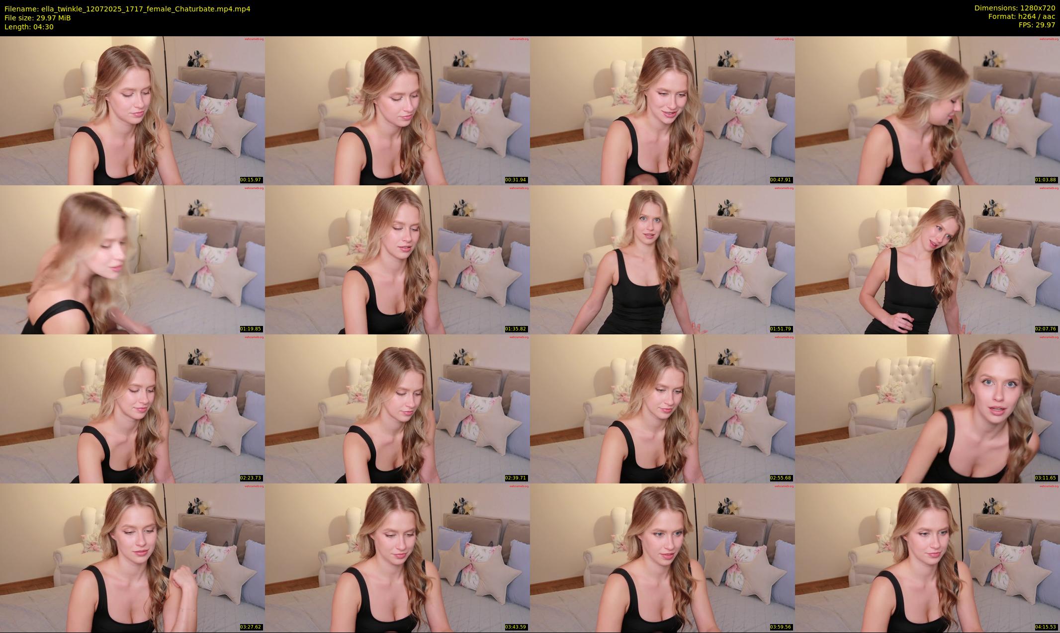 ella_twinkle — 5 minute Chaturbate female cam show recording, 720p, Jul 12, 2025