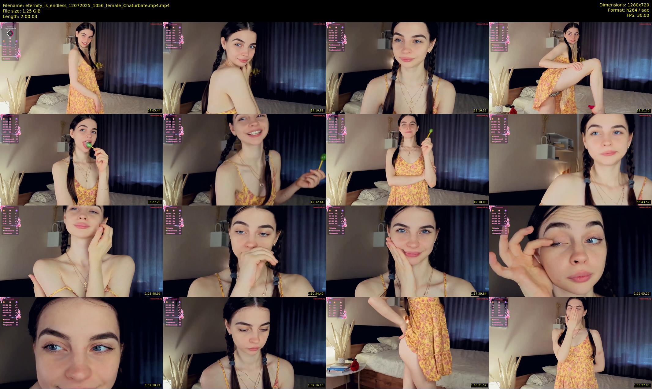 eternity_is_endless — 121 minute Chaturbate female cam show recording, 720p, Jul 12, 2025