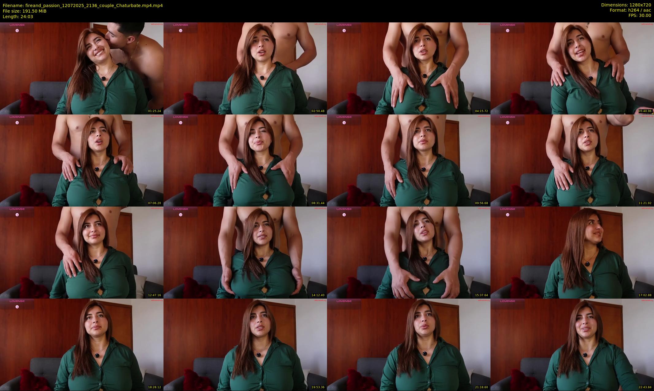 fireand_passion — 25 minute Chaturbate couple cam show recording, 720p, Jul 12, 2025