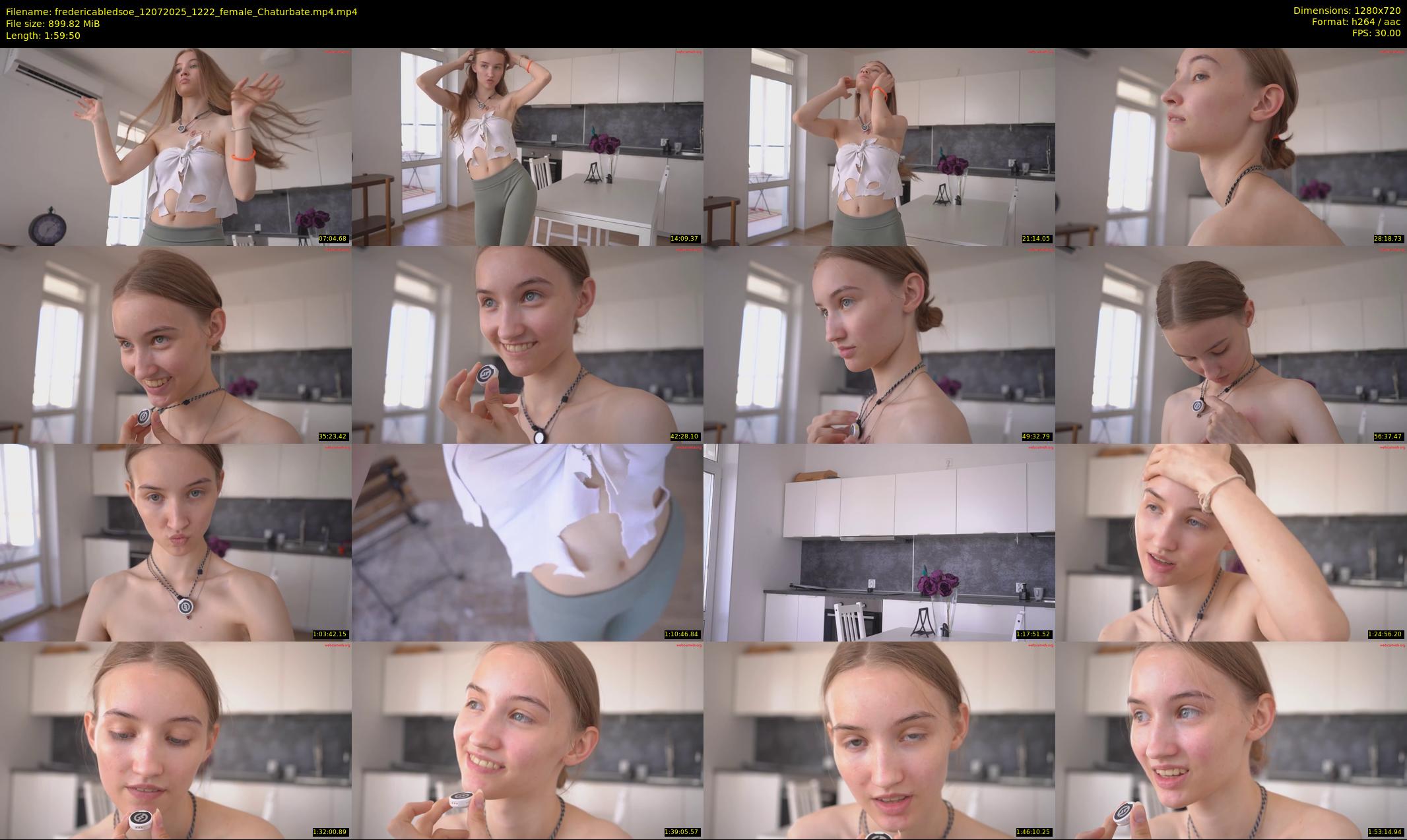 fredericabledsoe — 120 minute Chaturbate female cam show recording, 720p, Jul 12, 2025