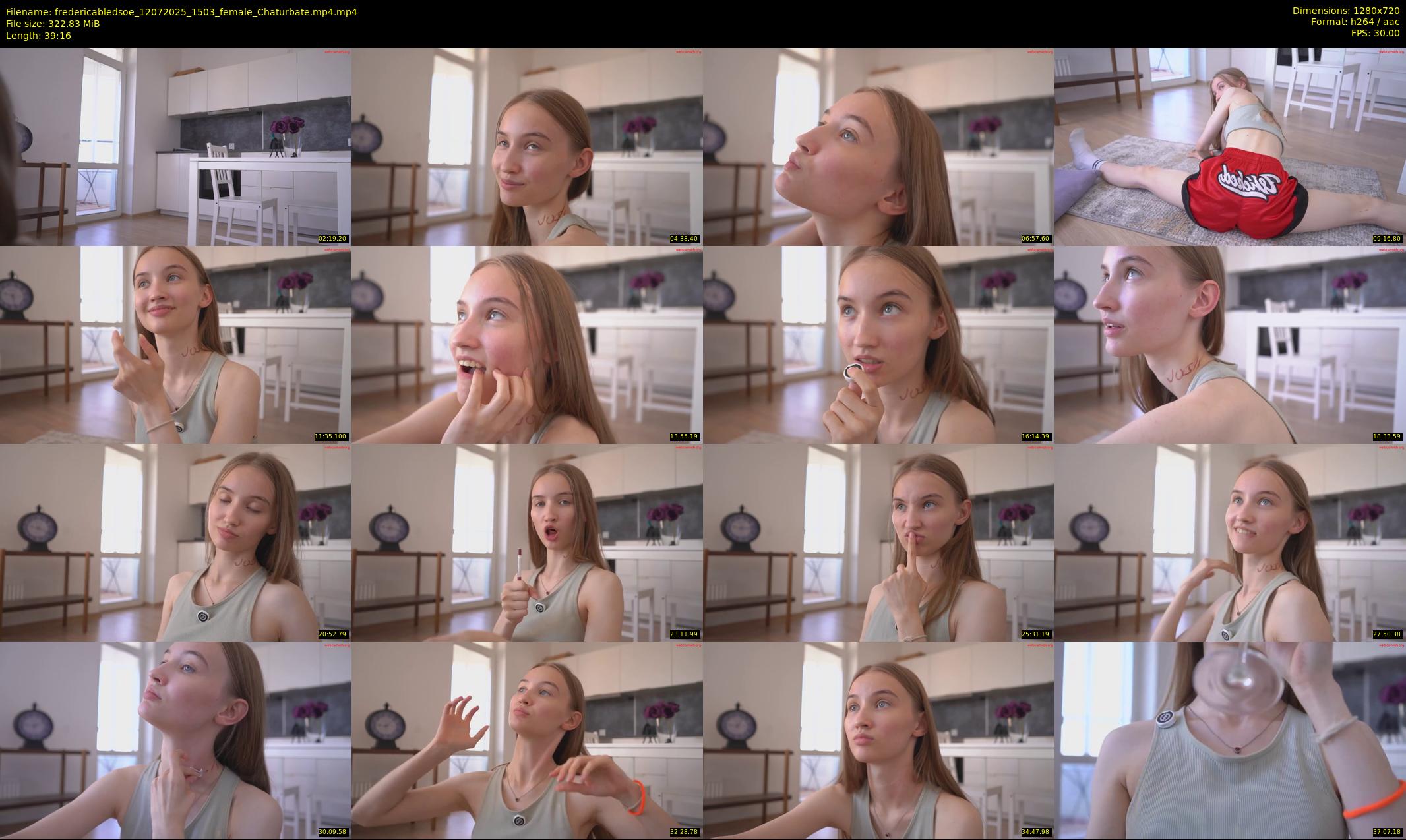 fredericabledsoe — 40 minute Chaturbate female cam show recording, 720p, Jul 12, 2025