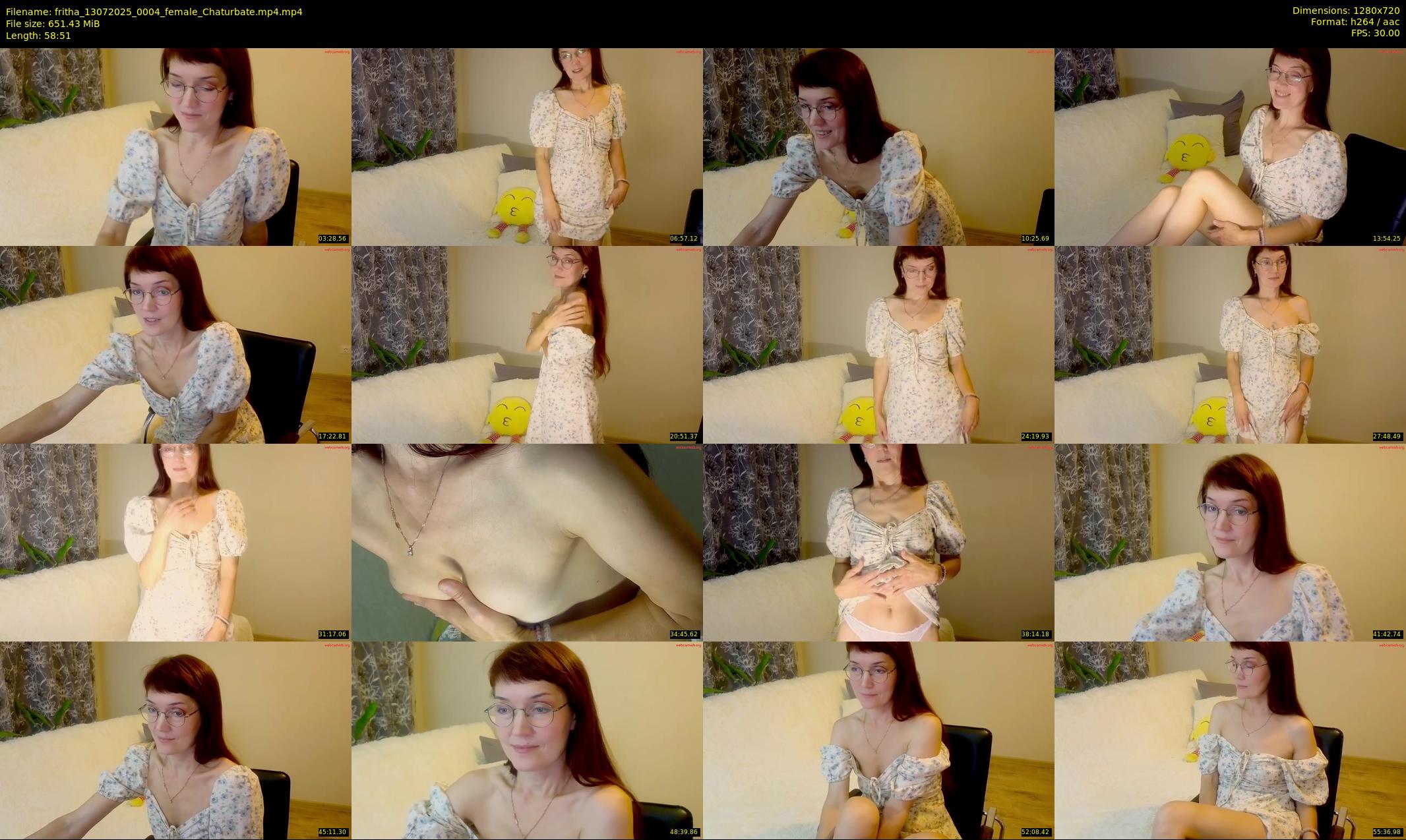 fritha — 59 minute Chaturbate female cam show recording, 720p, Jul 13, 2025
