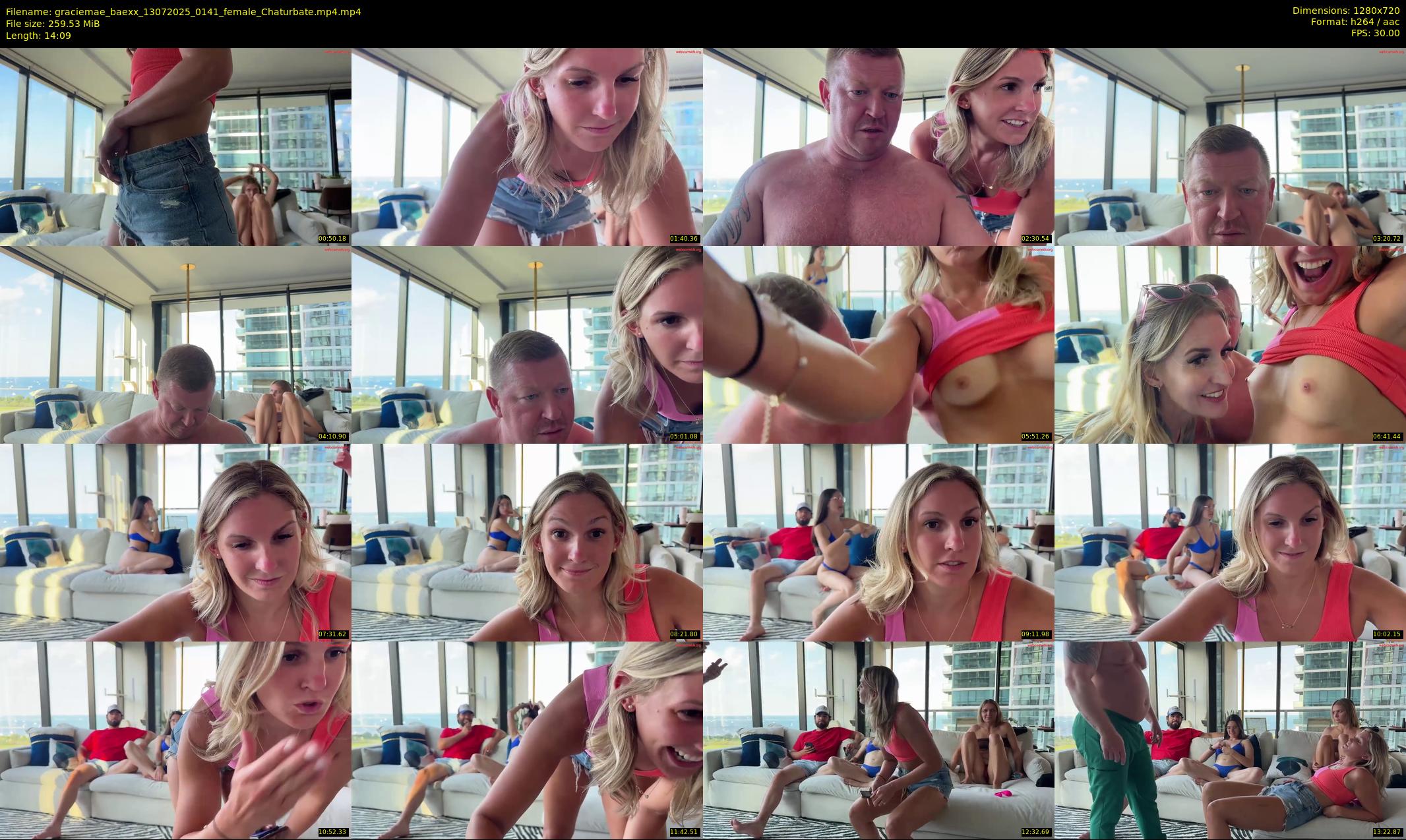 graciemae_baexx — 15 minute Chaturbate female cam show recording, 720p, Jul 13, 2025