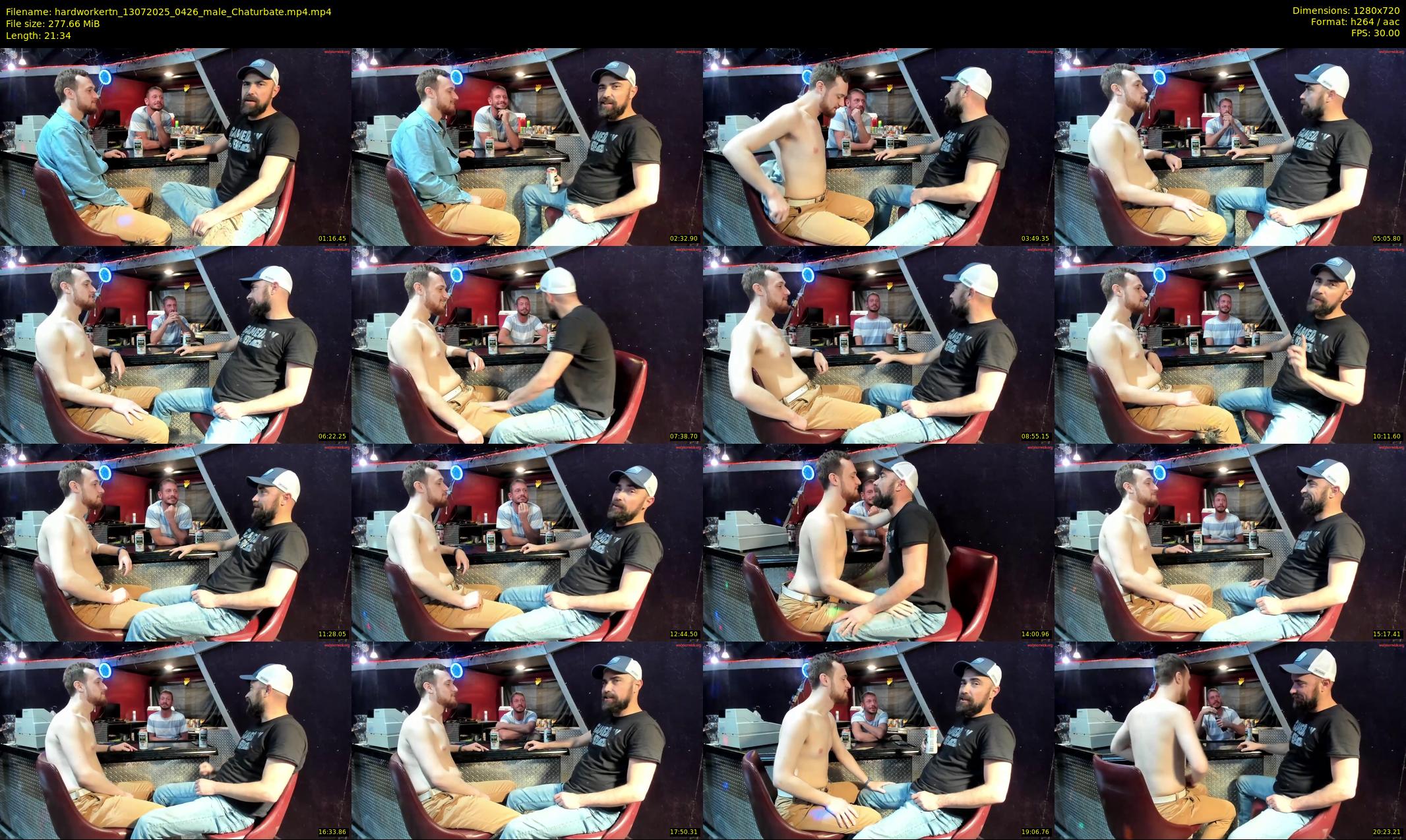hardworkertn — 22 minute Chaturbate male cam show recording, 720p, Jul 13, 2025