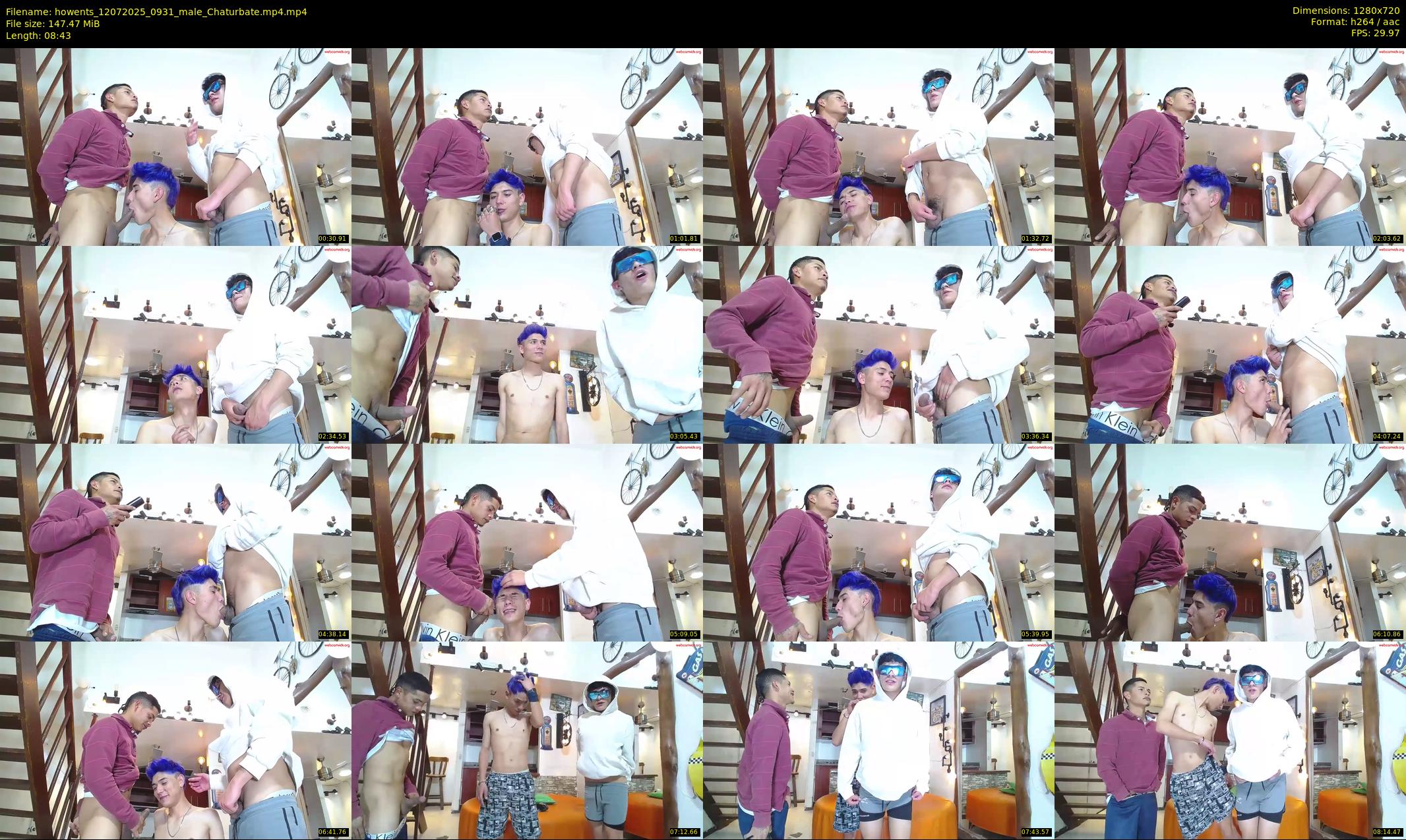 howents — 9 minute Chaturbate male cam show recording, 720p, Jul 12, 2025