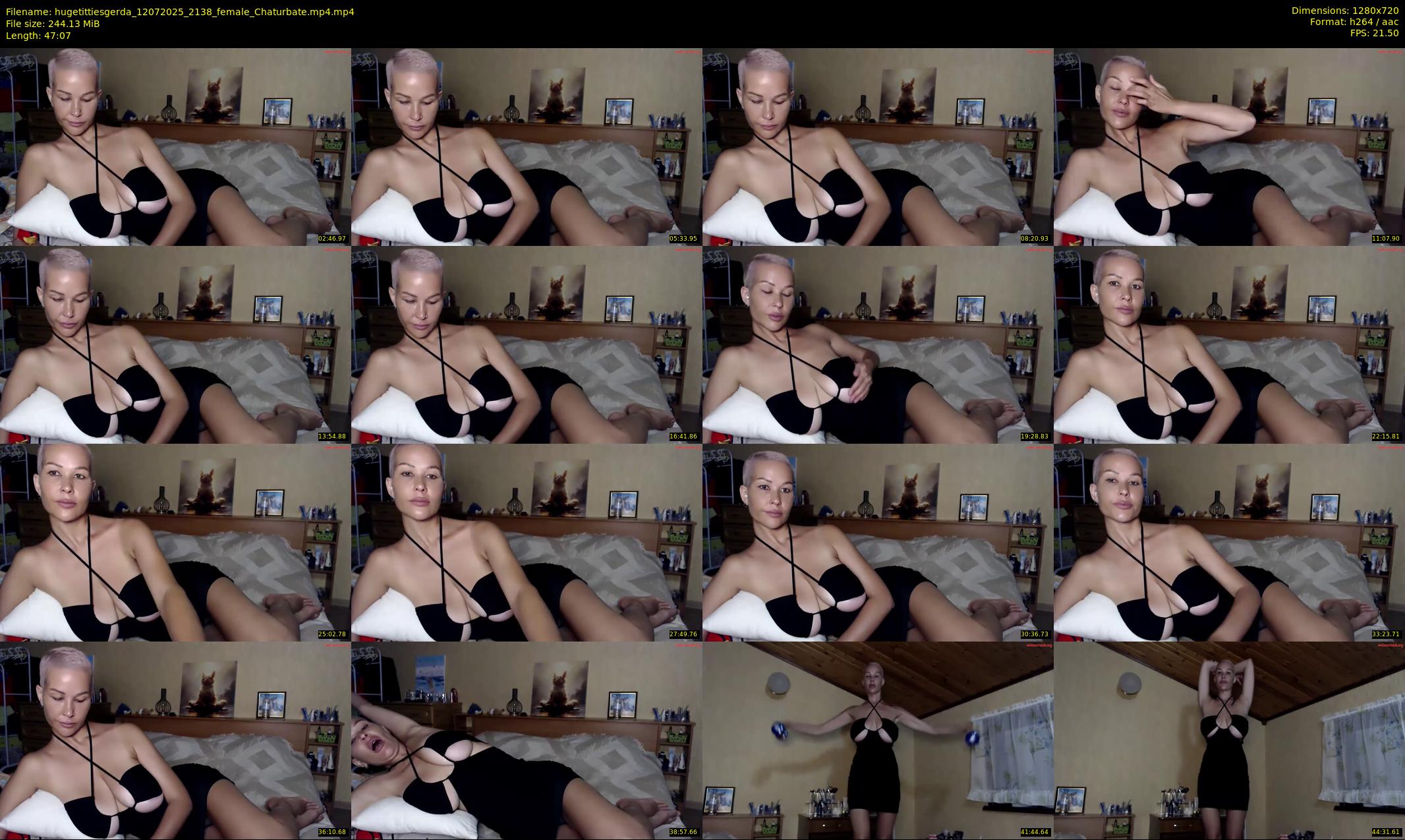 hugetittiesgerda — 48 minute Chaturbate female cam show recording, 720p, Jul 12, 2025