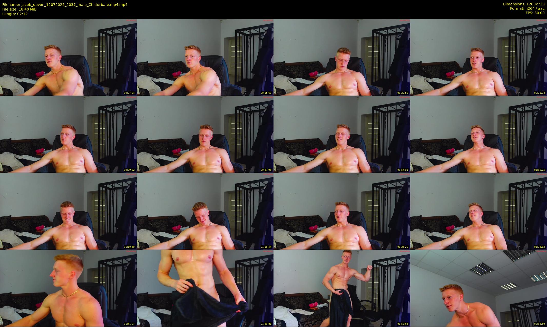 jacob_devon — 3 minute Chaturbate male cam show recording, 720p, Jul 12, 2025