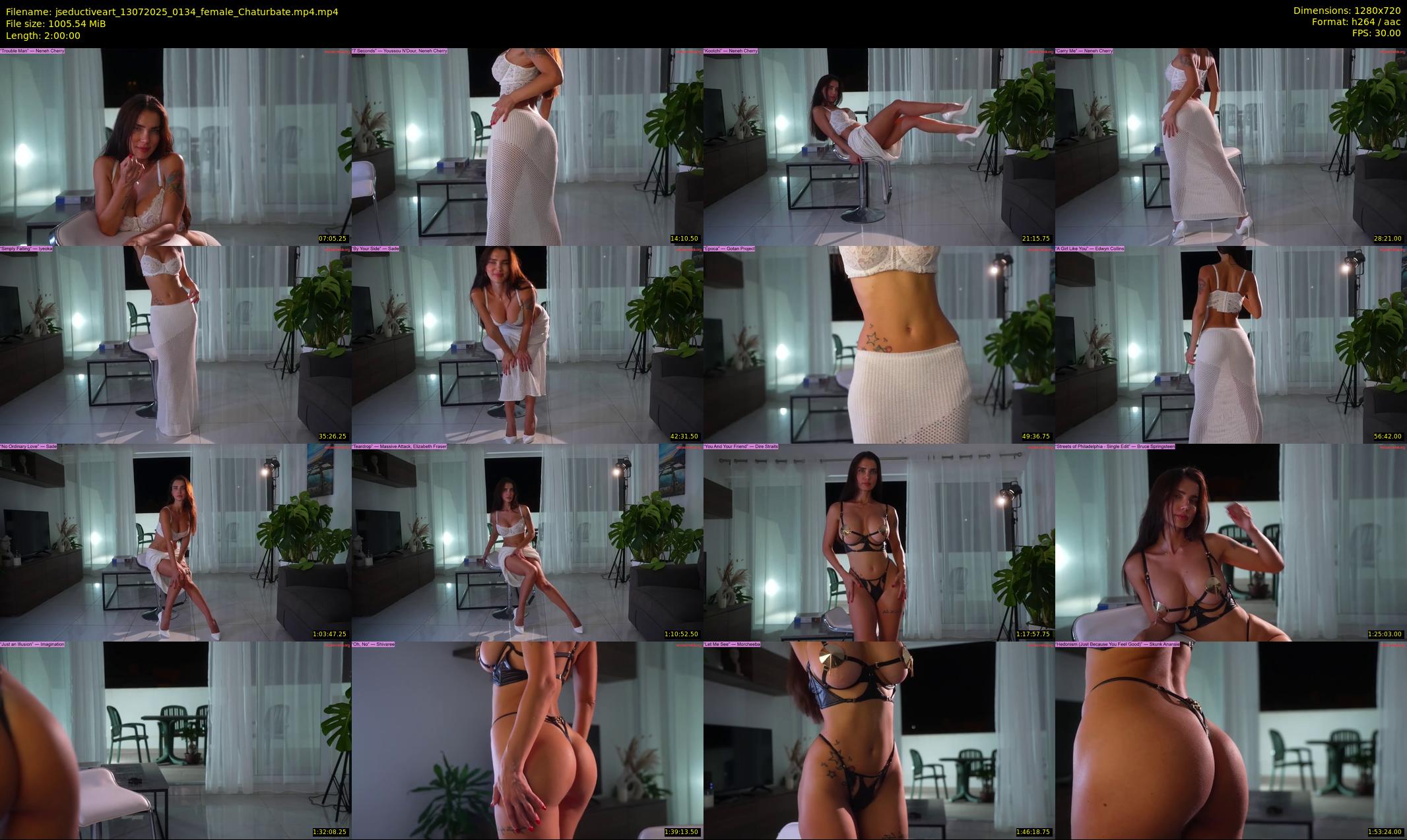 jseductiveart — 120 minute Chaturbate female cam show recording, 720p, Jul 13, 2025