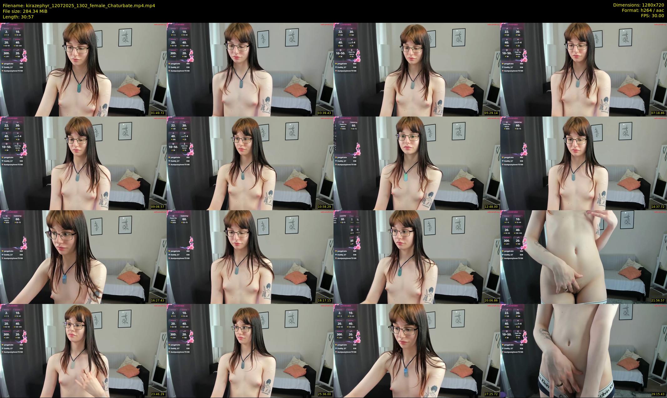 kirazephyr — 31 minute Chaturbate female cam show recording, 720p, Jul 12, 2025