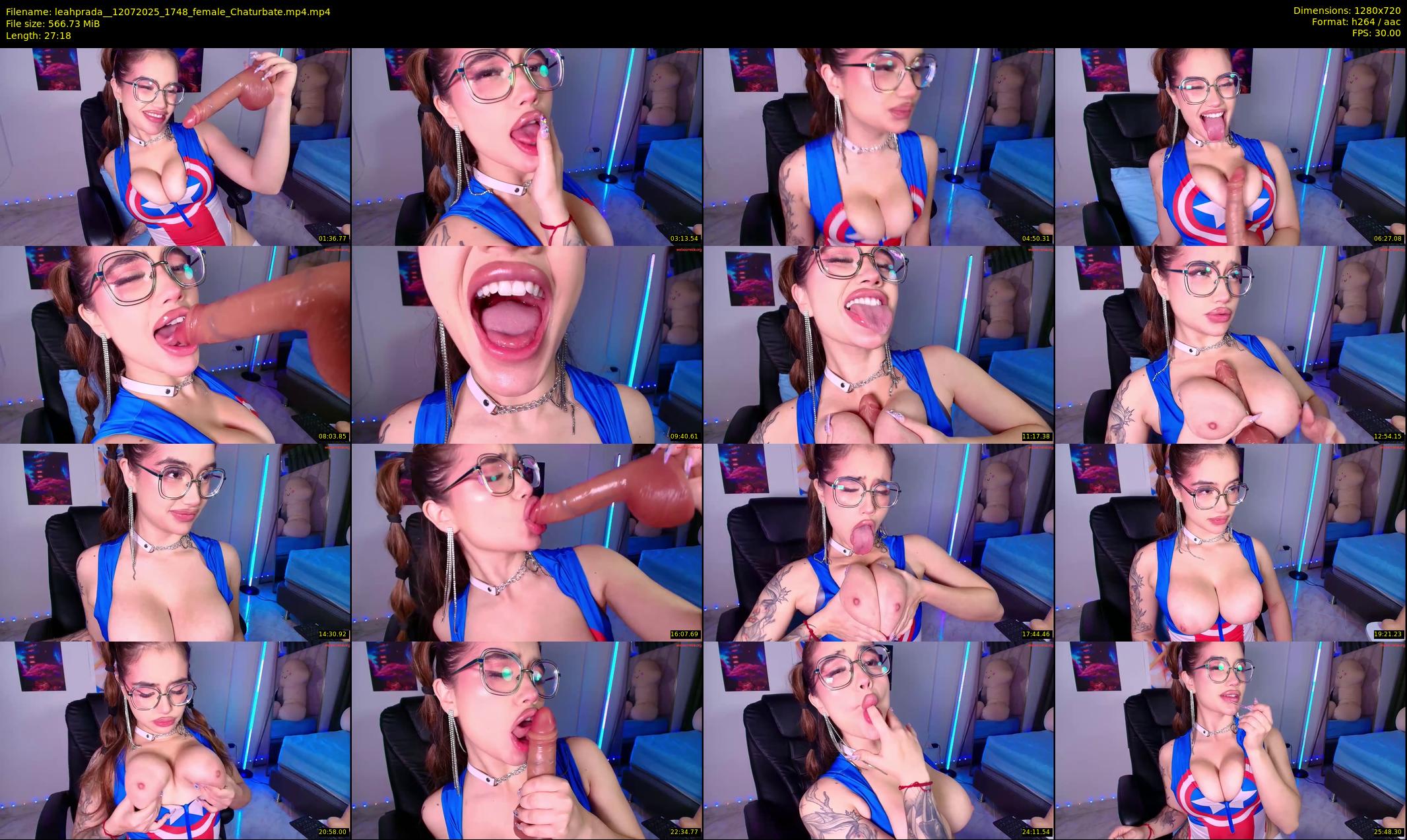 leahprada_ — 28 minute Chaturbate female cam show recording, 720p, Jul 12, 2025